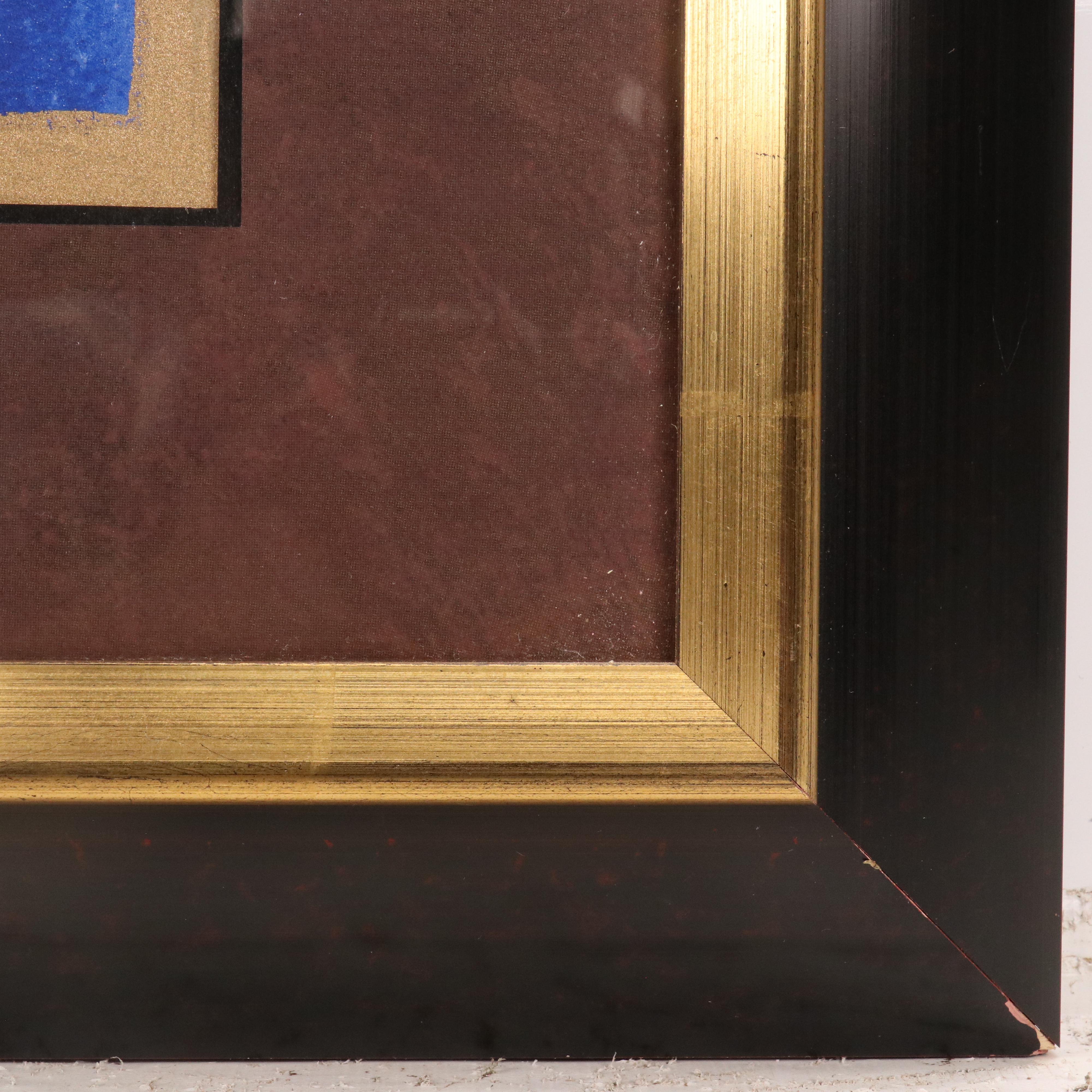 Alison Goodwin Modernist Residential Serigraph "High Street," 21st Century