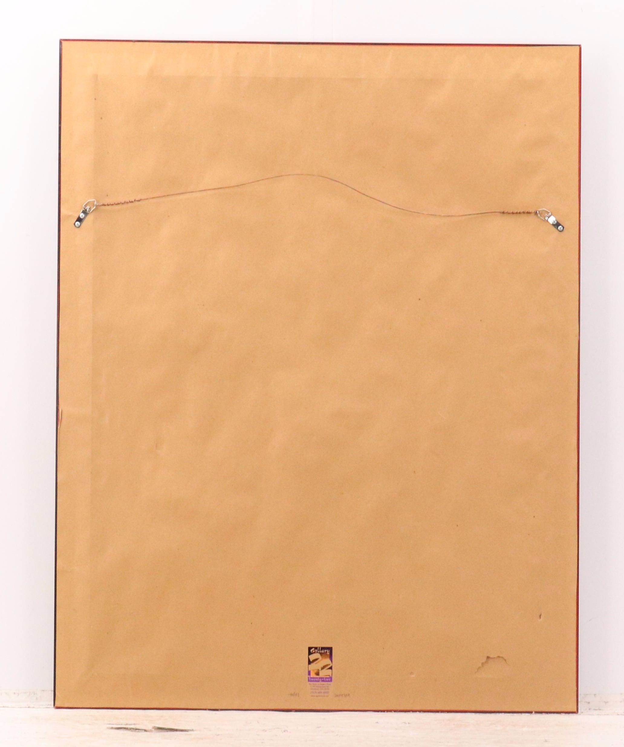 Alison Goodwin Modernist Residential Serigraph "High Street," 21st Century