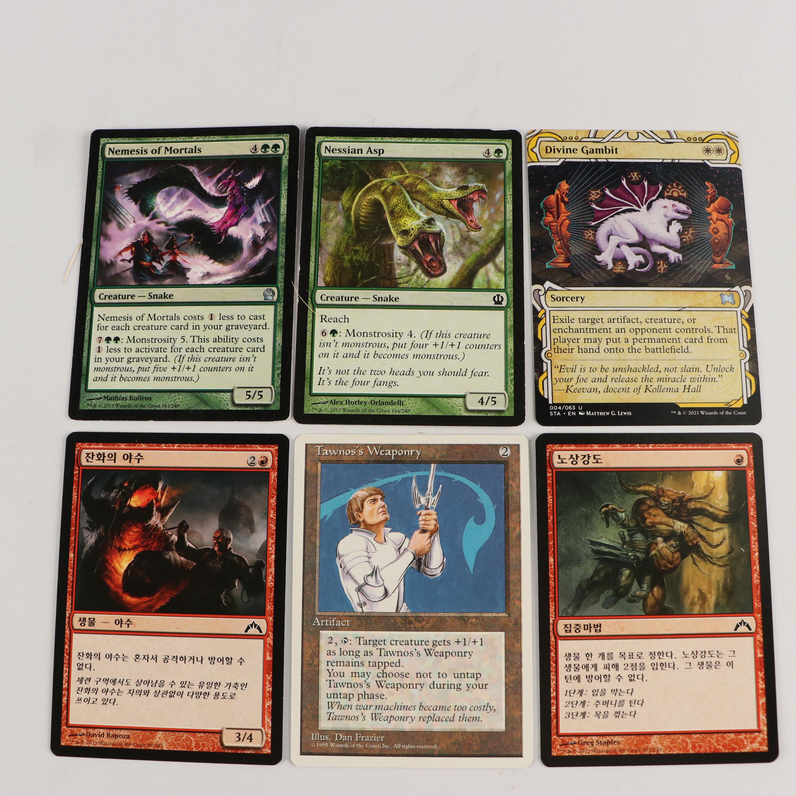 Magic: The Gathering Trading Cards with Storage Boxes, 1990s-2020s