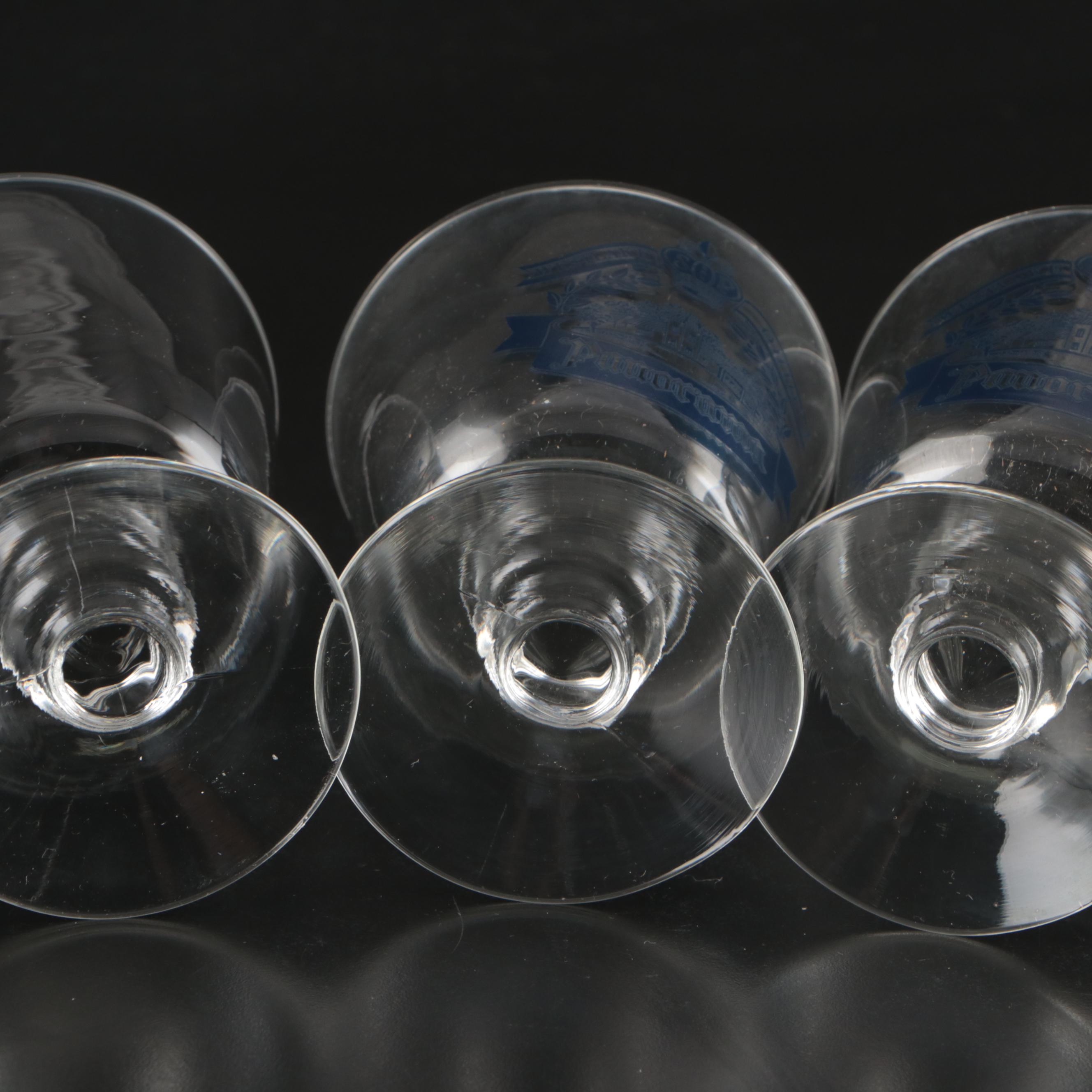 Canadian Club Double Old Fashioned Glasses with Souvenir Boot Mugs and Glasses