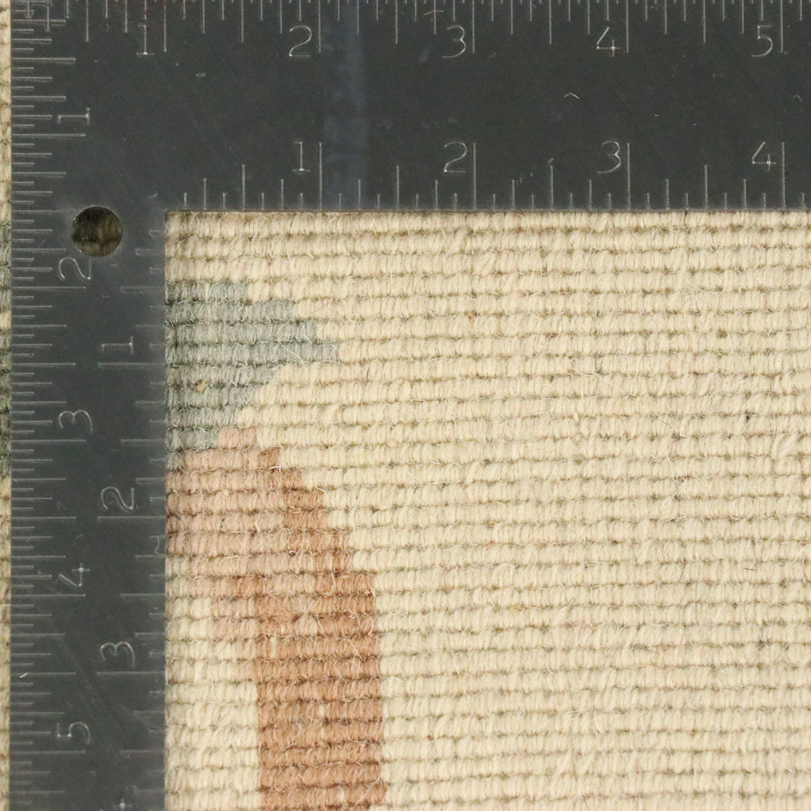 5'6 x 7'11 Hand-Knotted and Carved Chinese Floral Area Rug