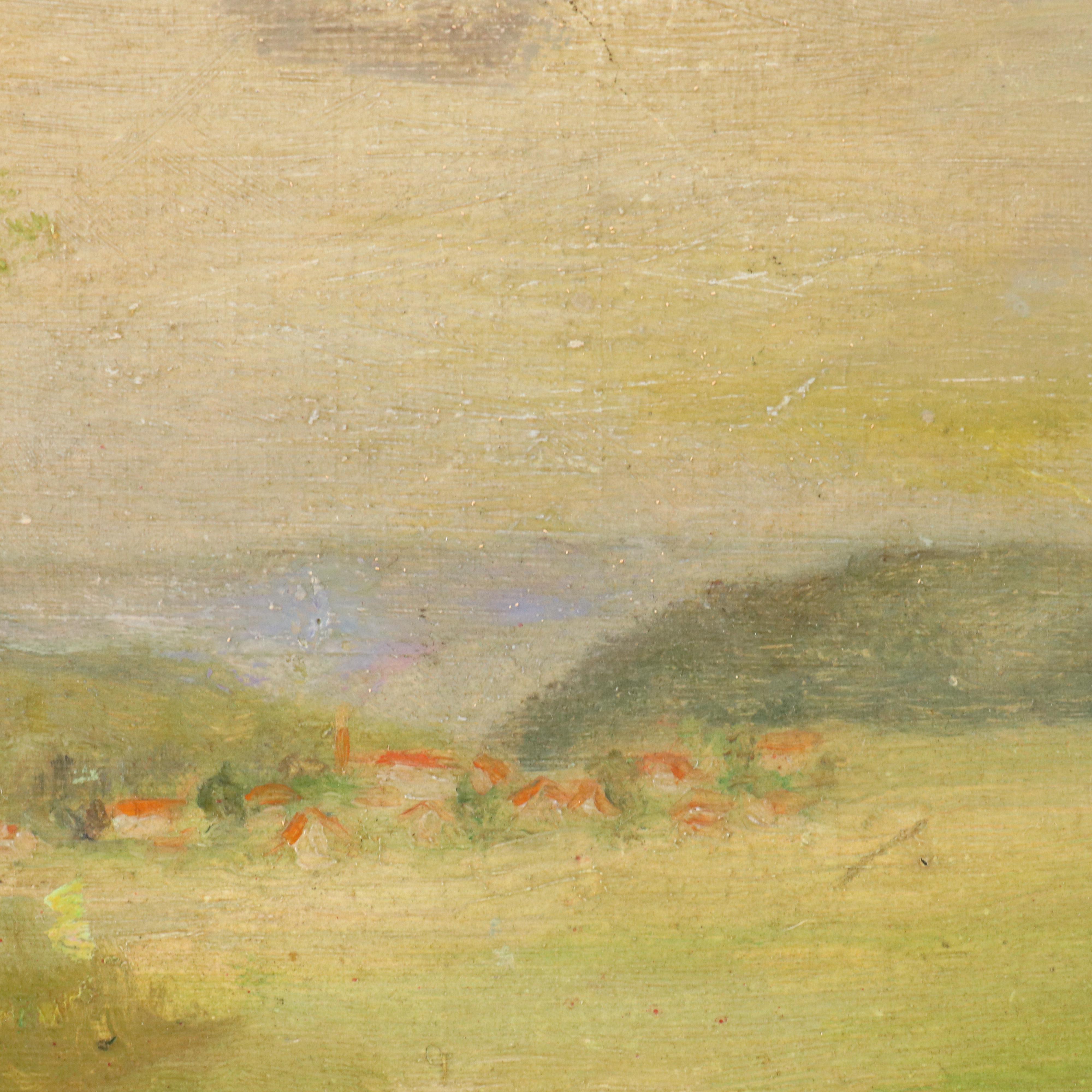 Pair of Landscape Oil Paintings, 20th Century