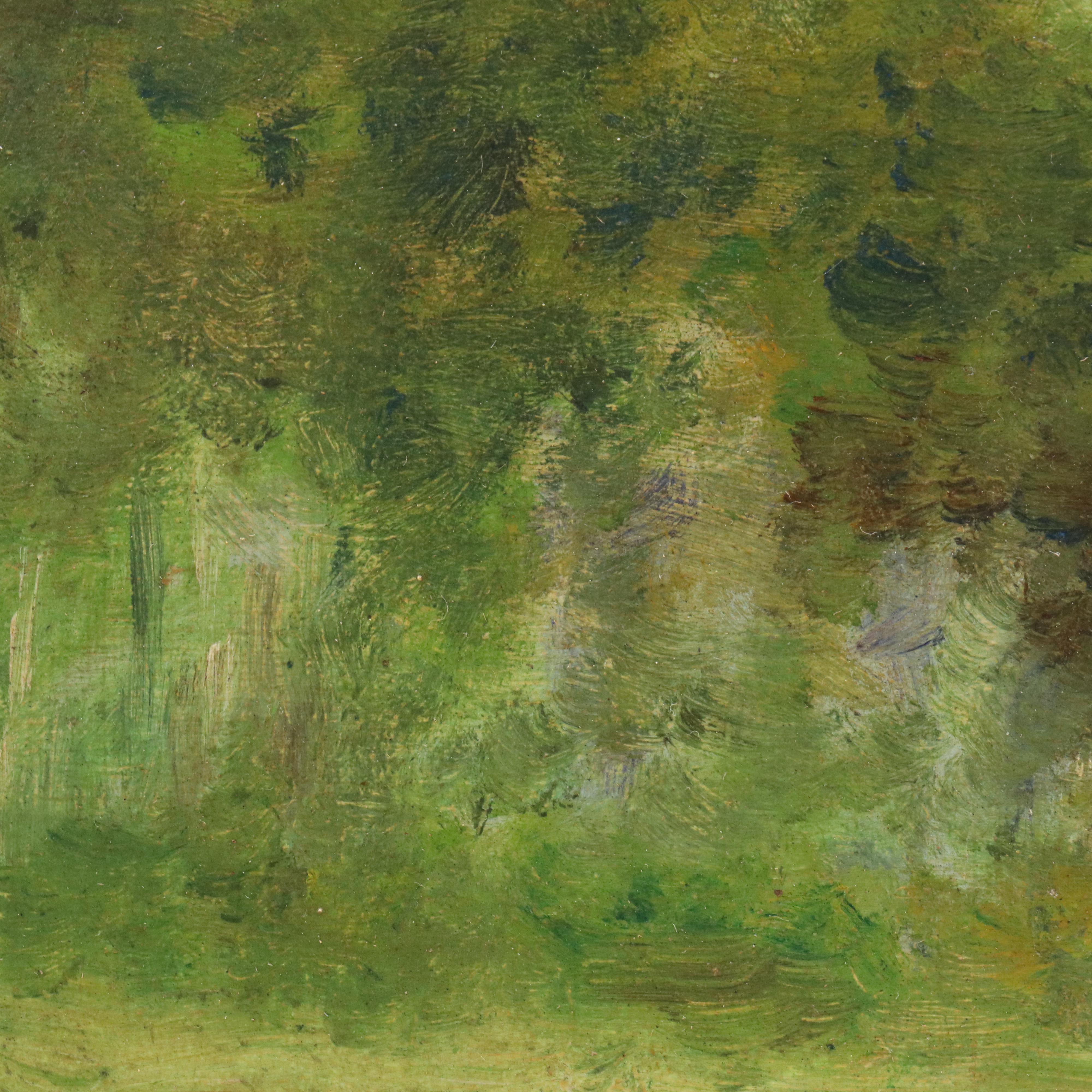 Pair of Landscape Oil Paintings, 20th Century