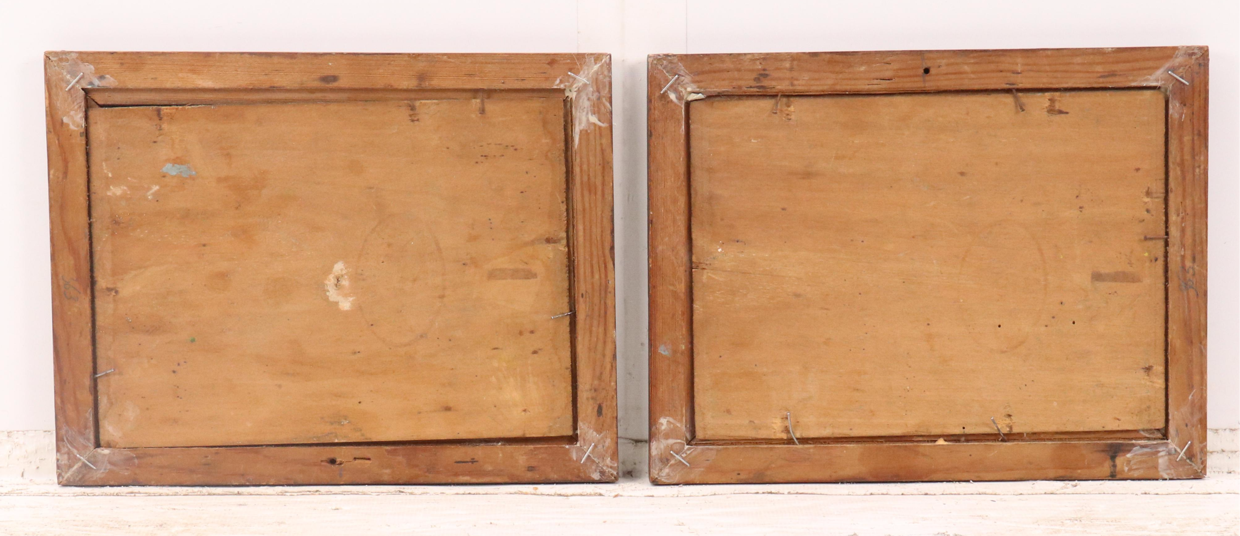 Pair of Landscape Oil Paintings, 20th Century