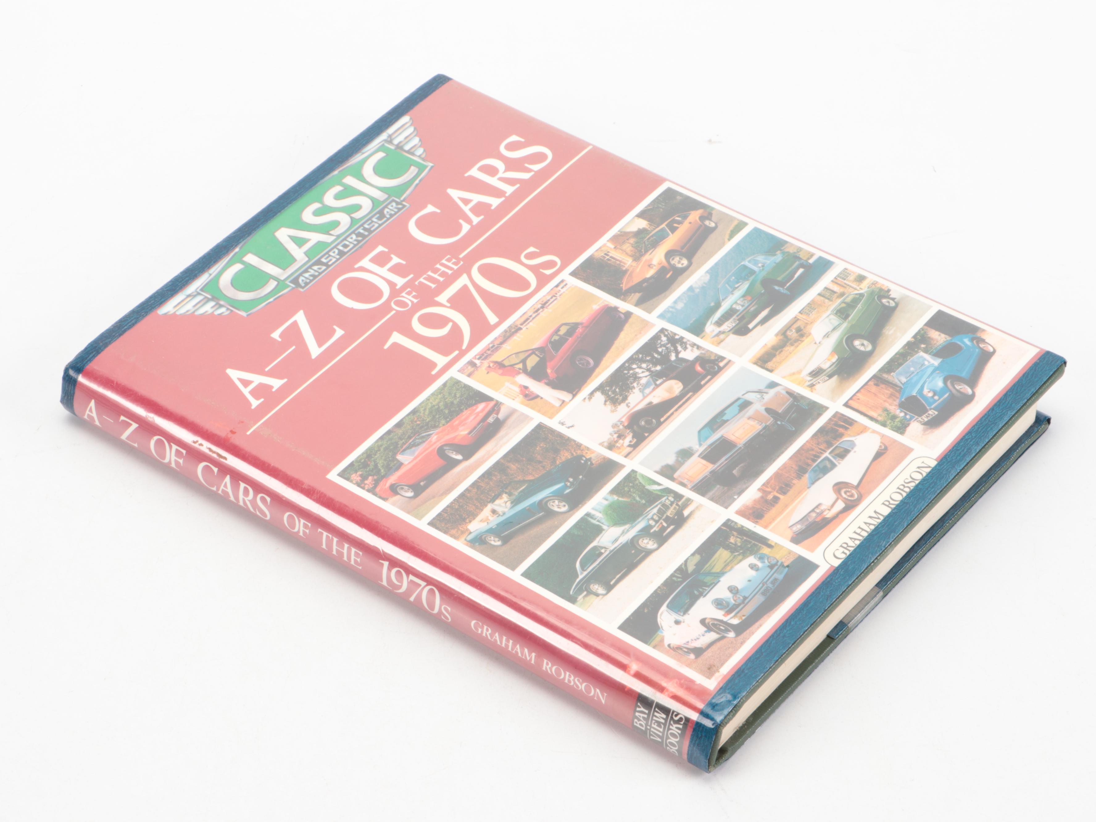 "Cars of the 70s" by James M. Flammang and More Car Books