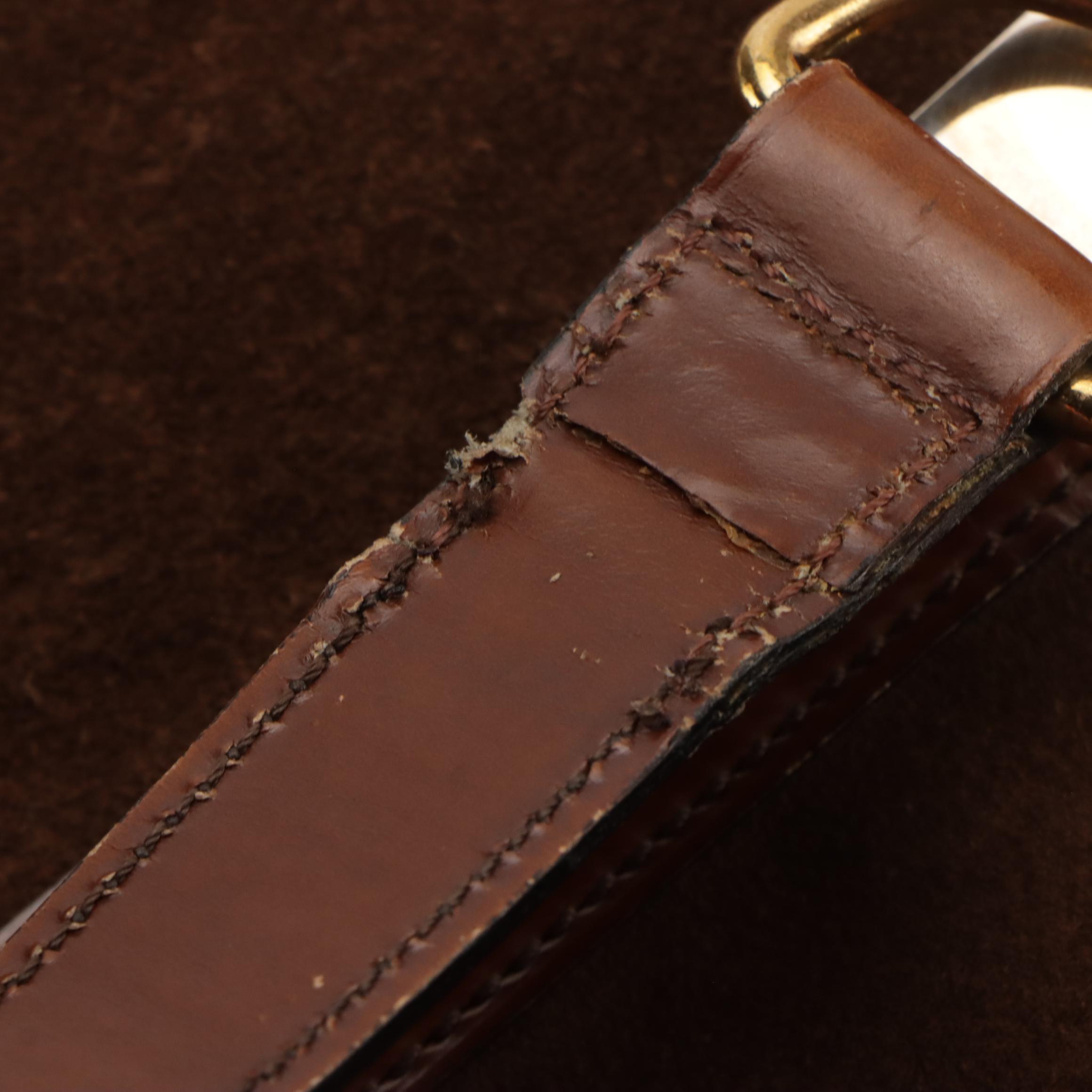 Celine Bucket Style Crossbody Bag in Dark Brown Suede and Leather Trim