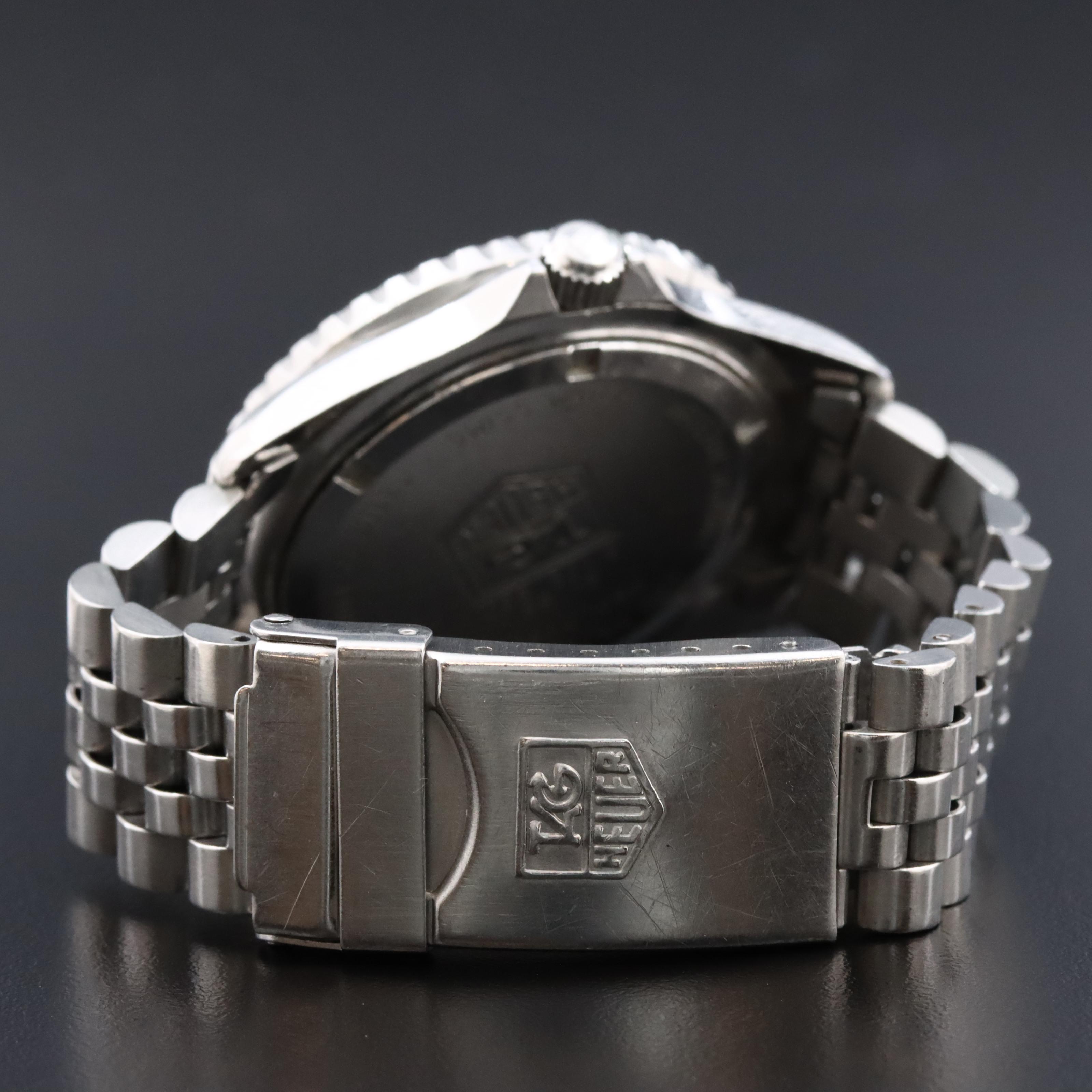 TAG Heuer Professional 980.103B Black 37mm Steel Quartz Watch