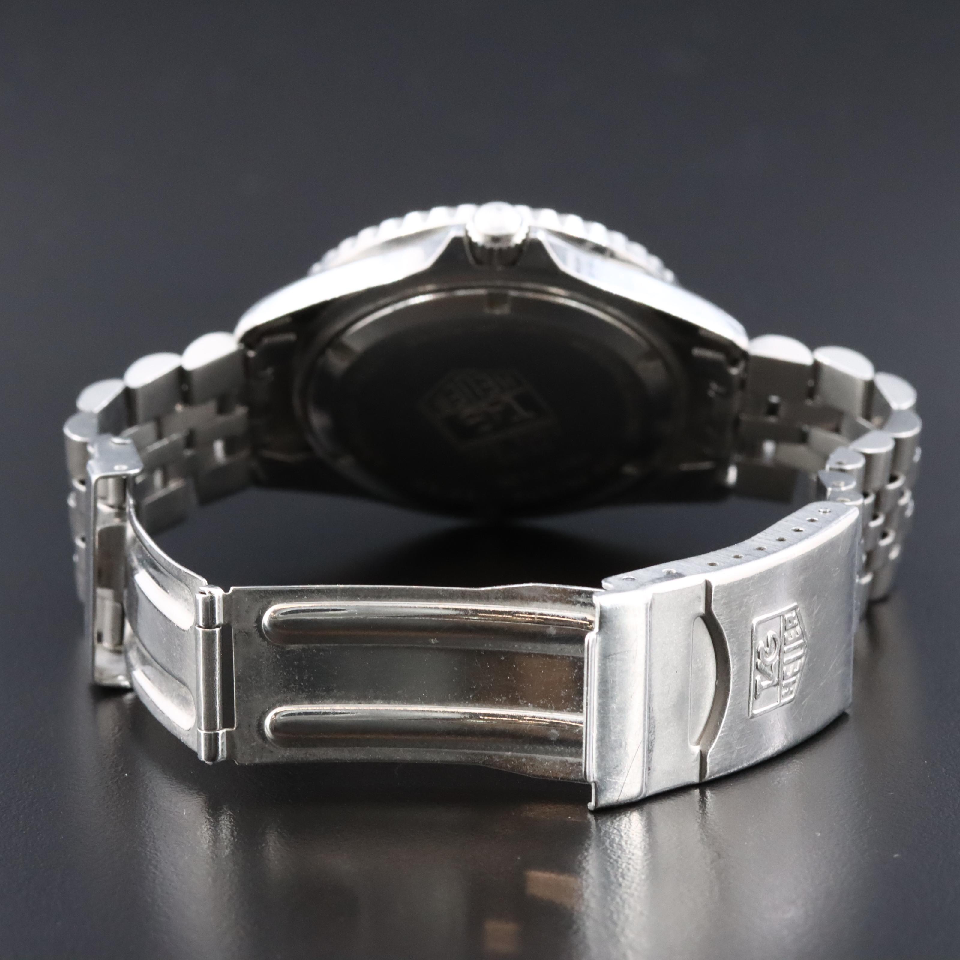 TAG Heuer Professional 980.103B Black 37mm Steel Quartz Watch