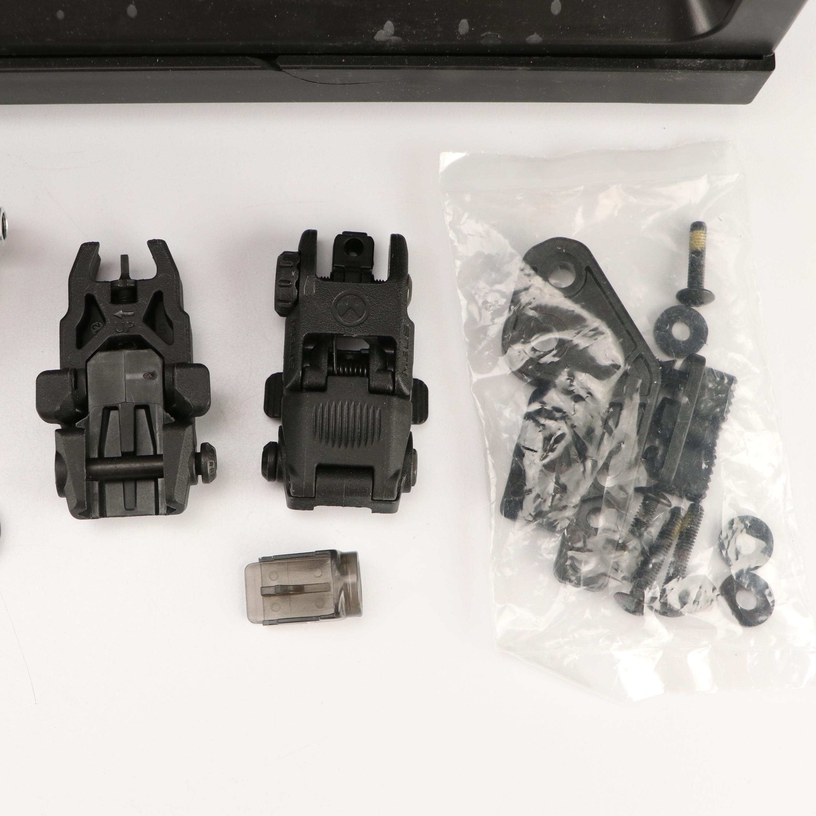 KWA Airsoft Gas Blowback Rifle with Airsoft Glock Handgun and Accessories