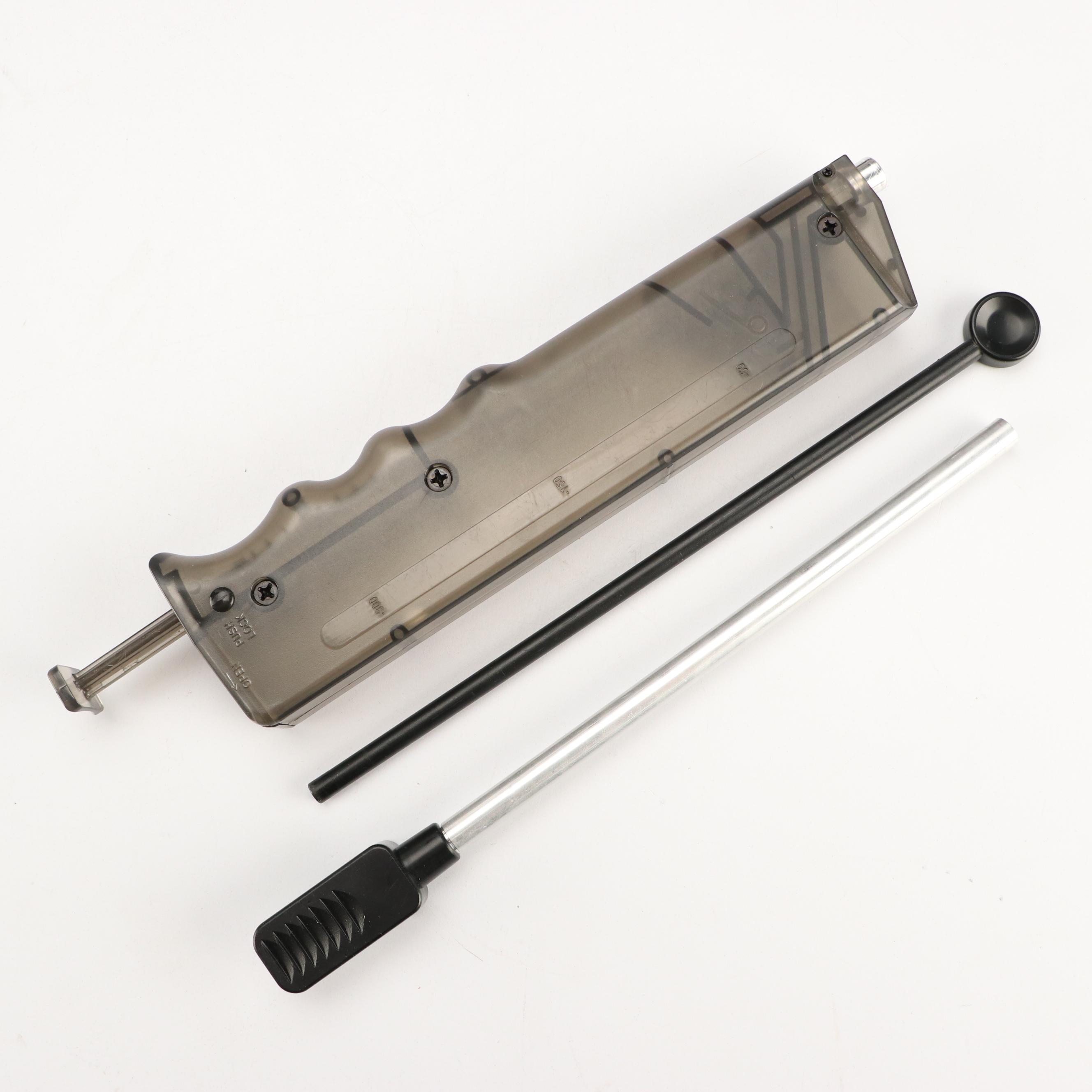 KWA Airsoft Gas Blowback Rifle with Airsoft Glock Handgun and Accessories