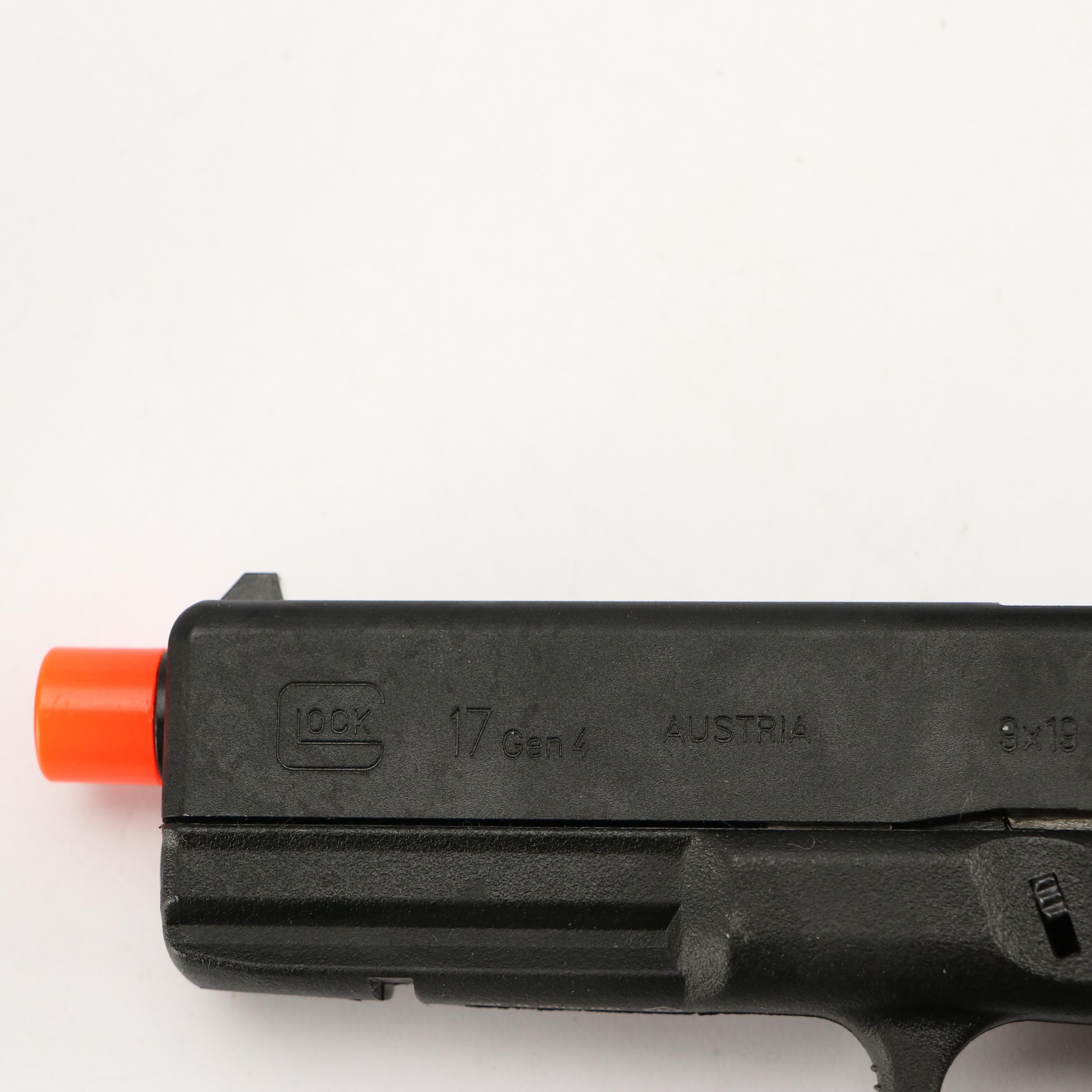 KWA Airsoft Gas Blowback Rifle with Airsoft Glock Handgun and Accessories