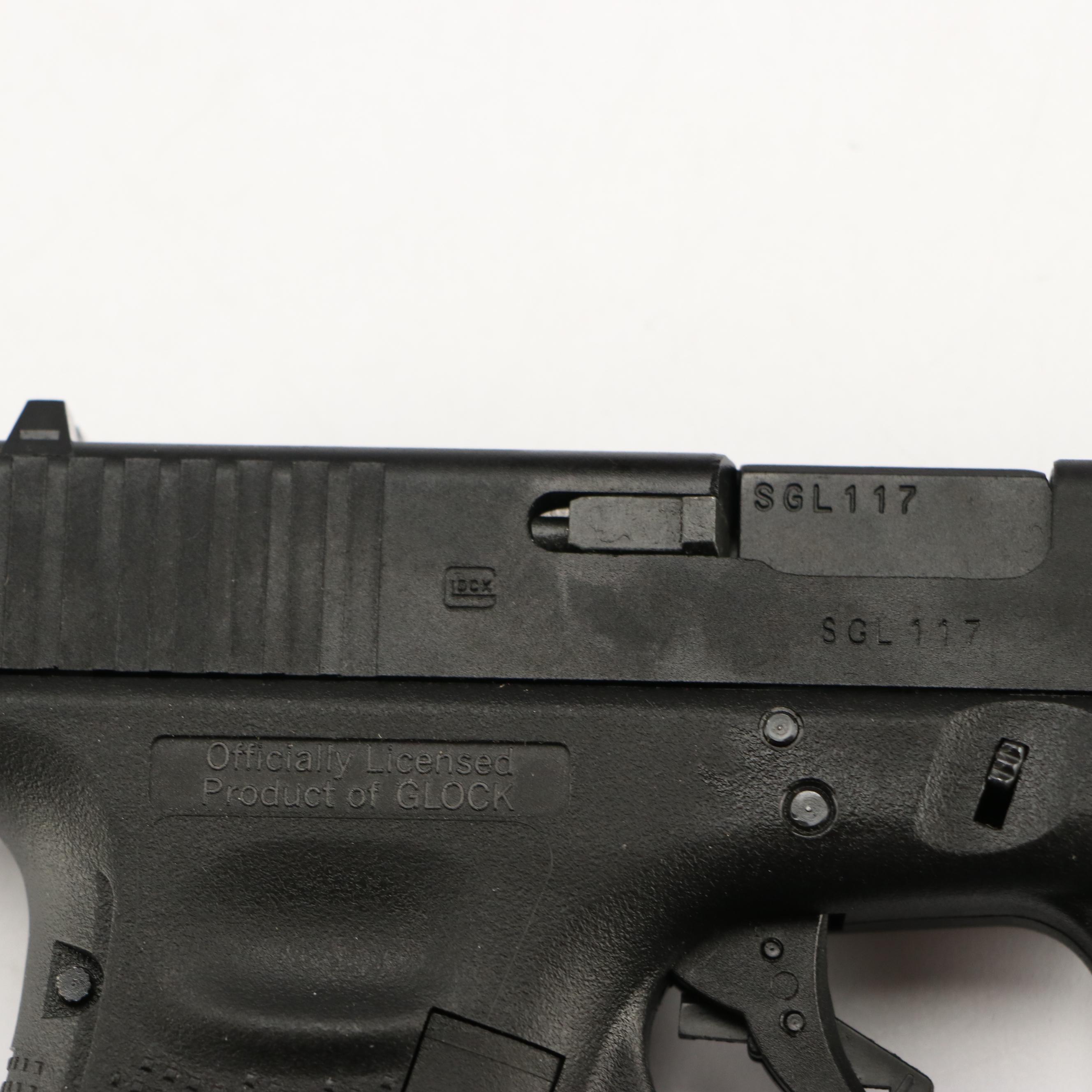 KWA Airsoft Gas Blowback Rifle with Airsoft Glock Handgun and Accessories