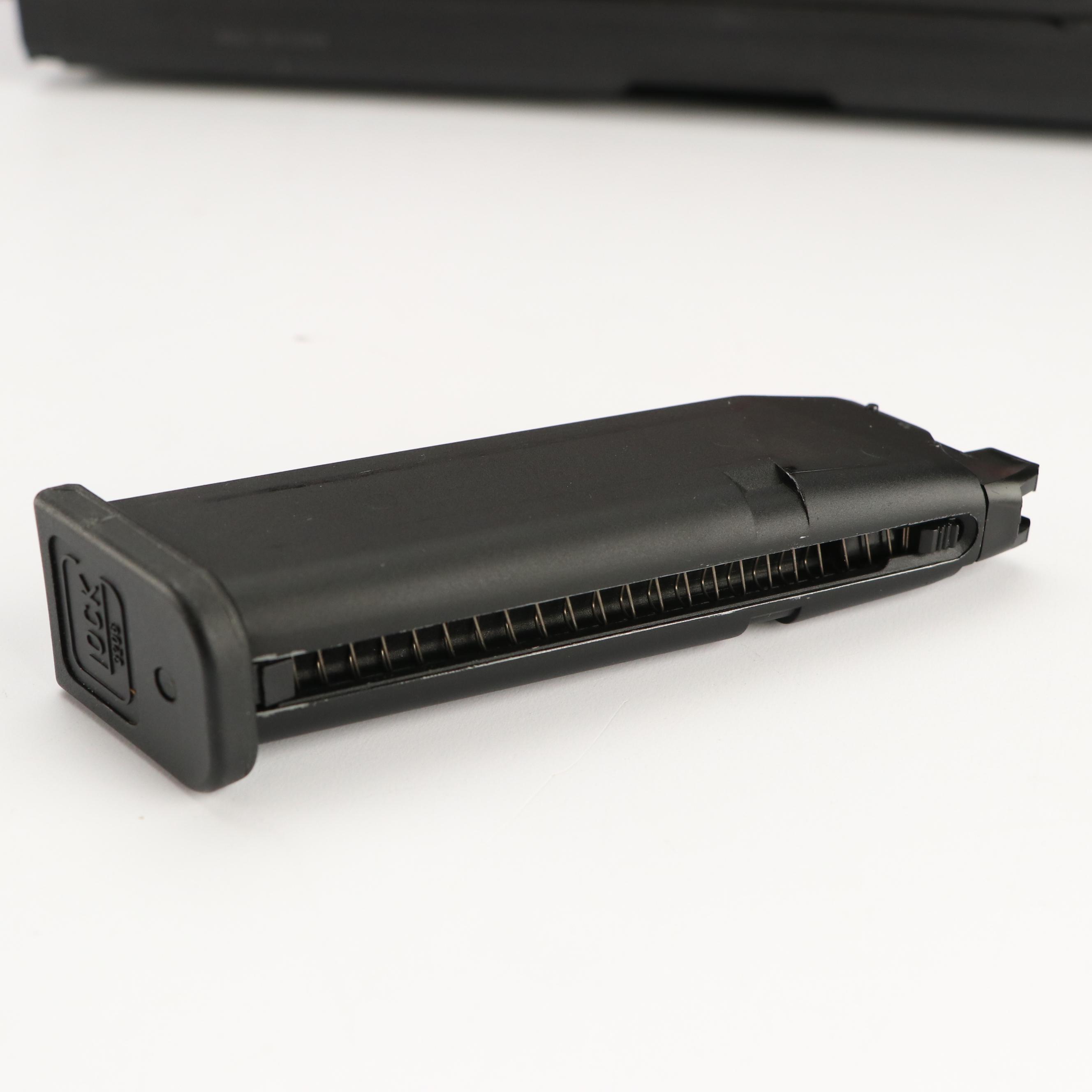 KWA Airsoft Gas Blowback Rifle with Airsoft Glock Handgun and Accessories