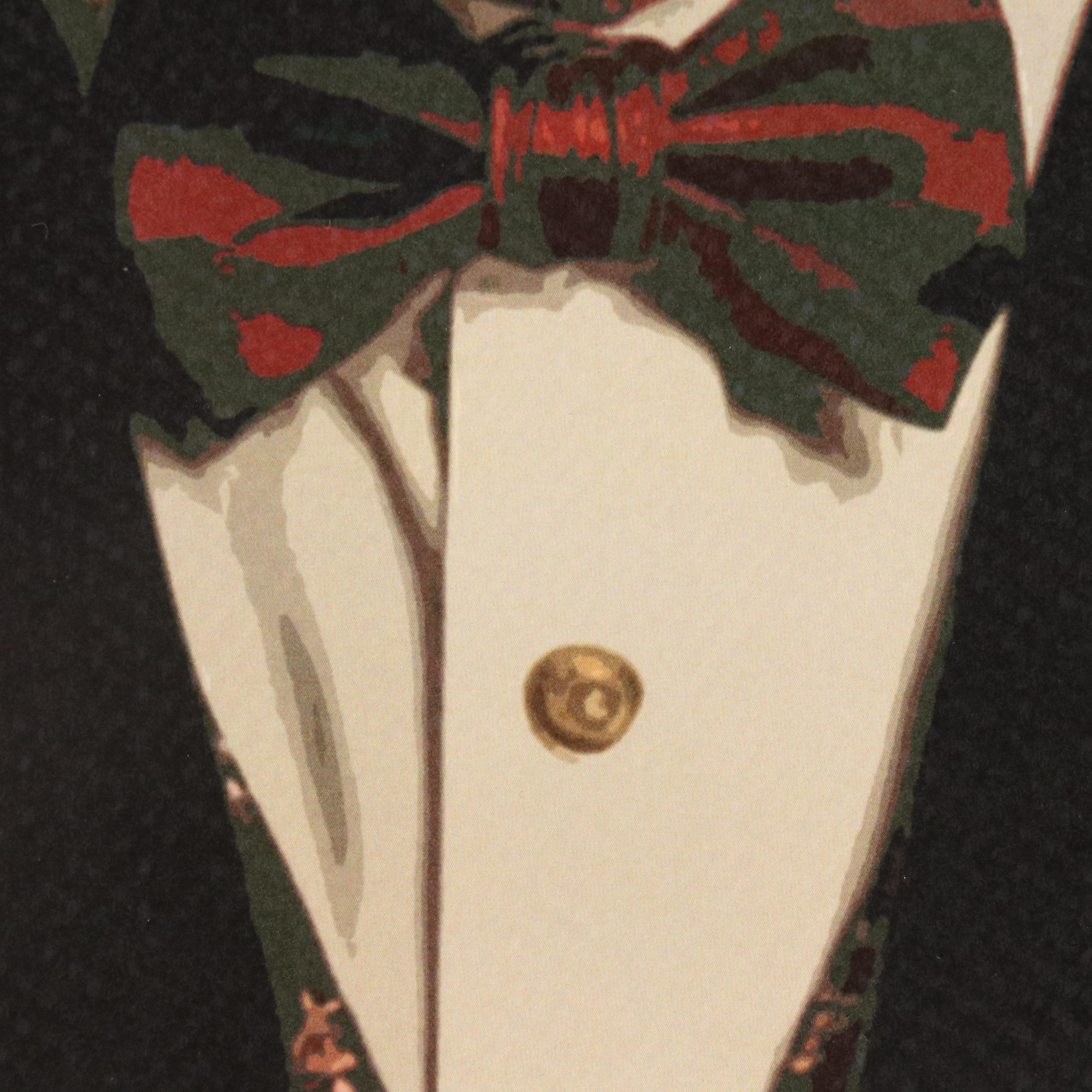 Death NYC Graphic Digital Print Featuring Louis Vuitton x Gucci Tiger, 2024