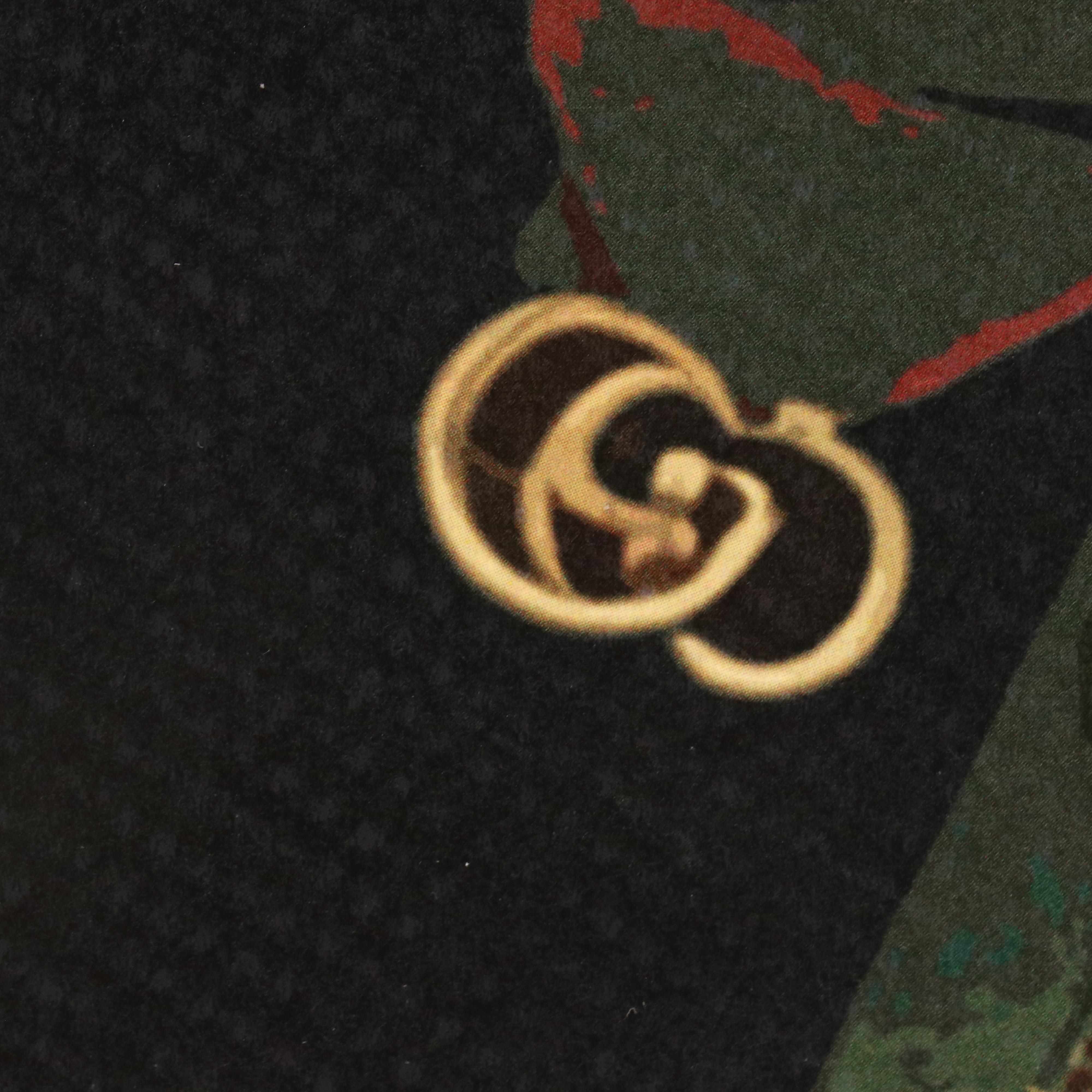 Death NYC Graphic Digital Print Featuring Louis Vuitton x Gucci Tiger, 2024