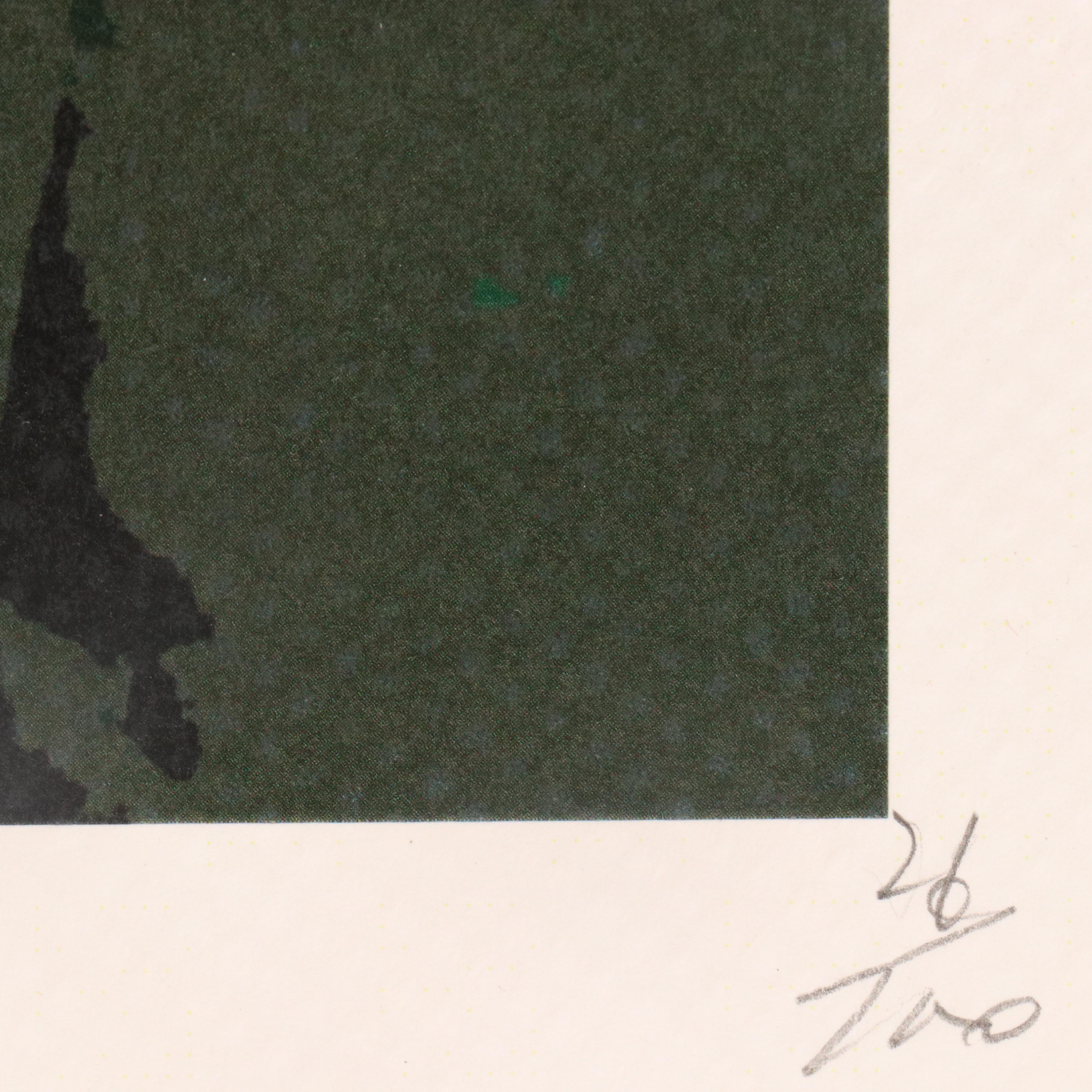 Death NYC Graphic Digital Print Featuring Louis Vuitton x Gucci Tiger, 2024