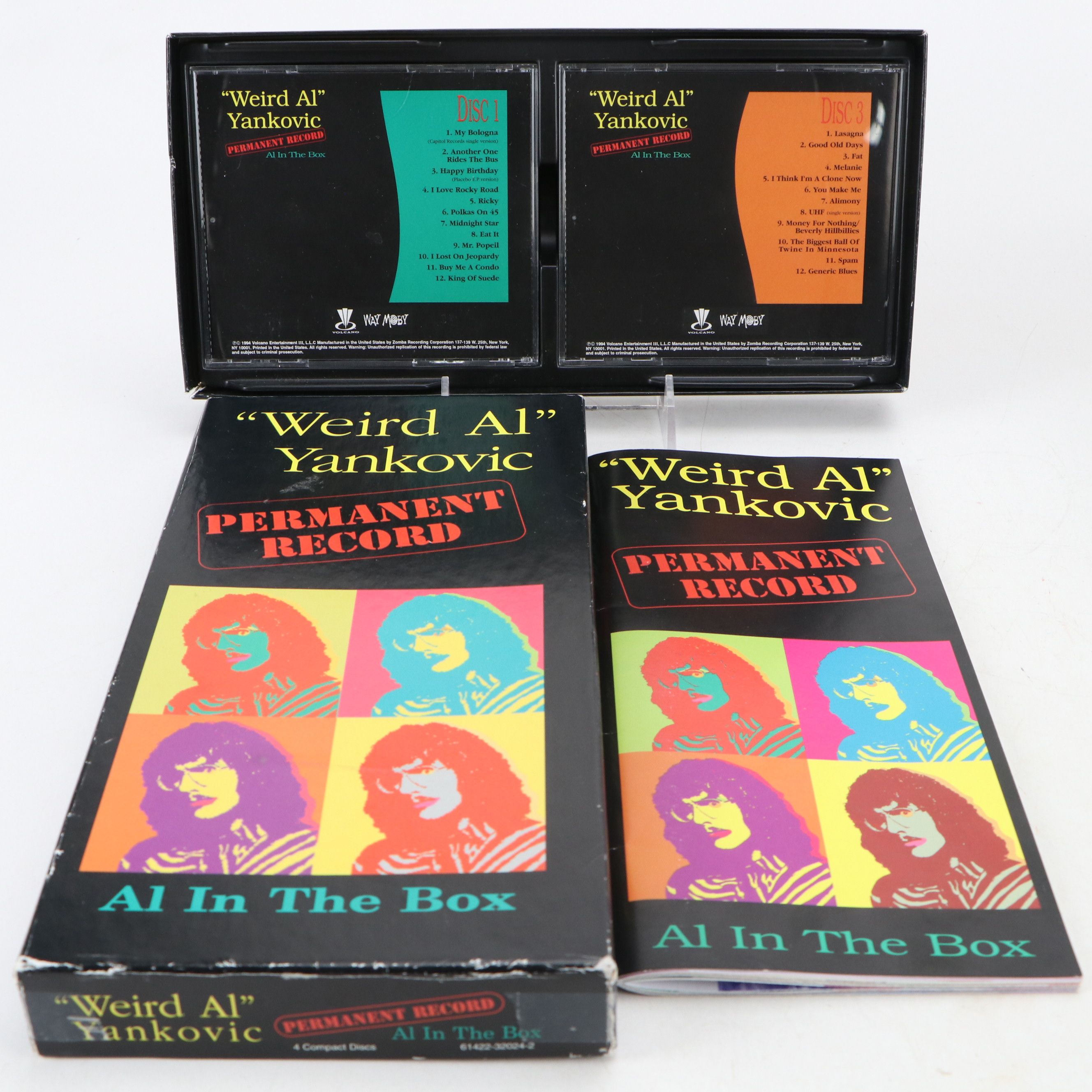 "Weird Al" Yankovic CD Box Set, Tiny Tim, Spike Jones and More Vinyl Records