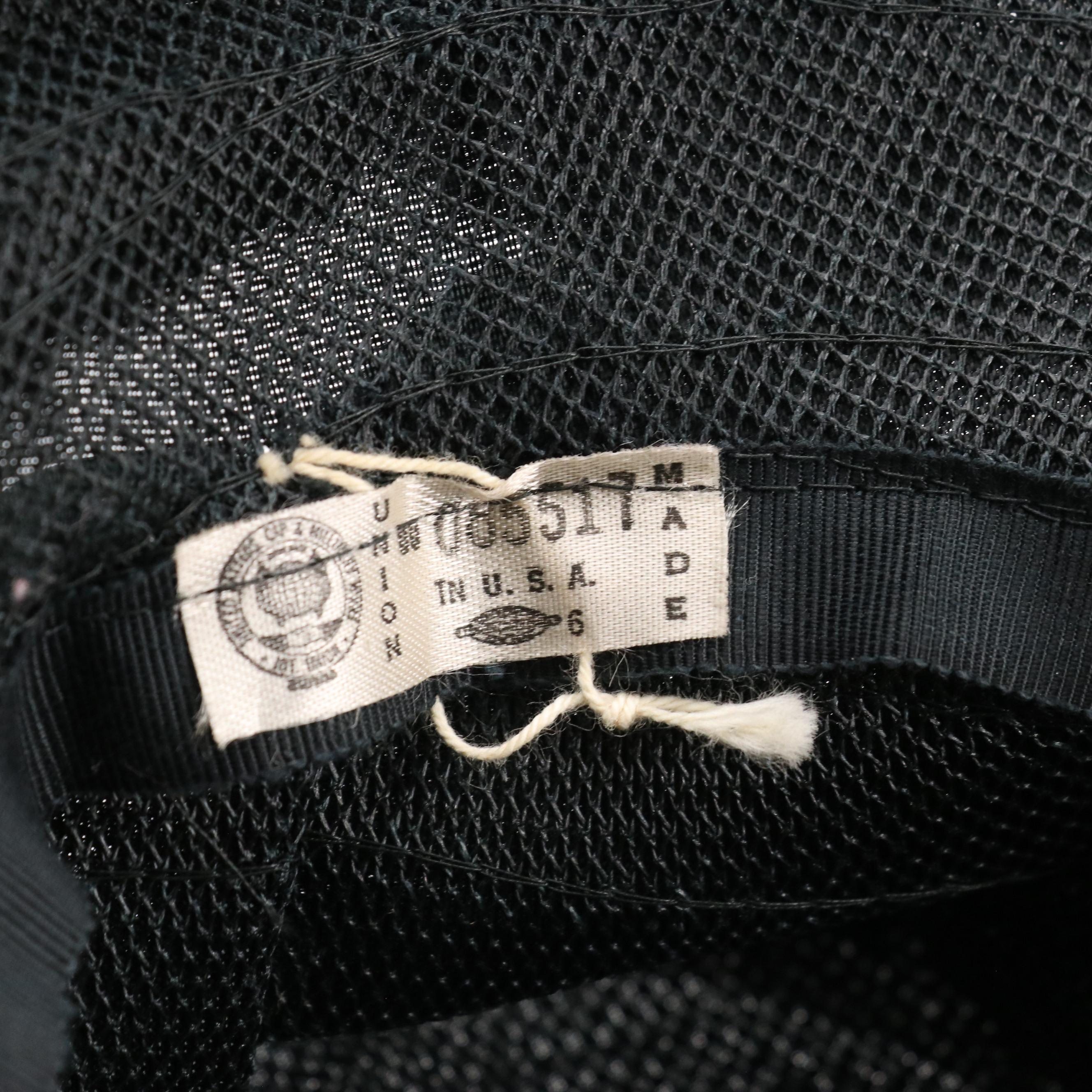 Vintage Ruffle-Tiered Hat, Embellished Headband Headpiece & Other Hat, With Box