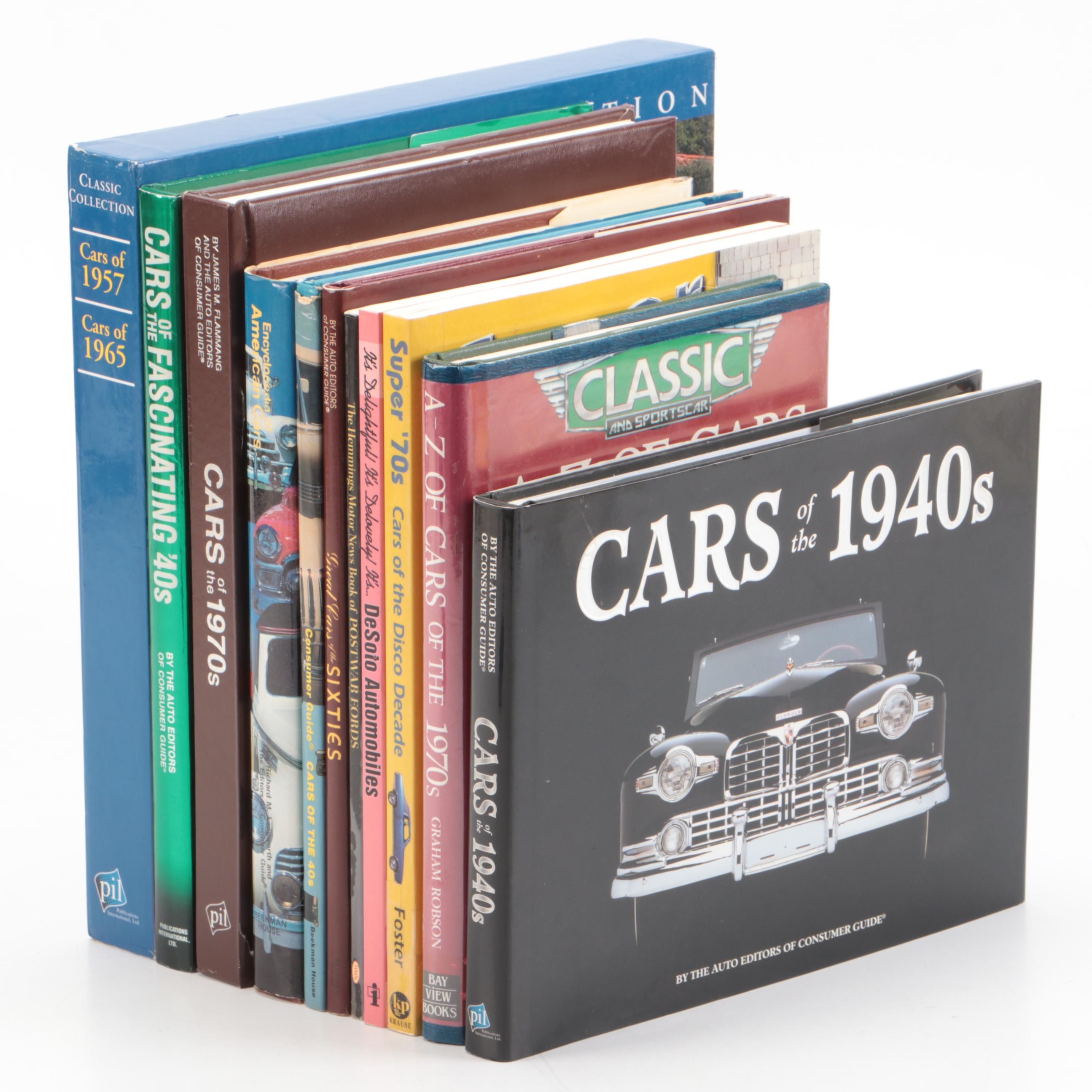 "Cars of the 70s" by James M. Flammang and More Car Books