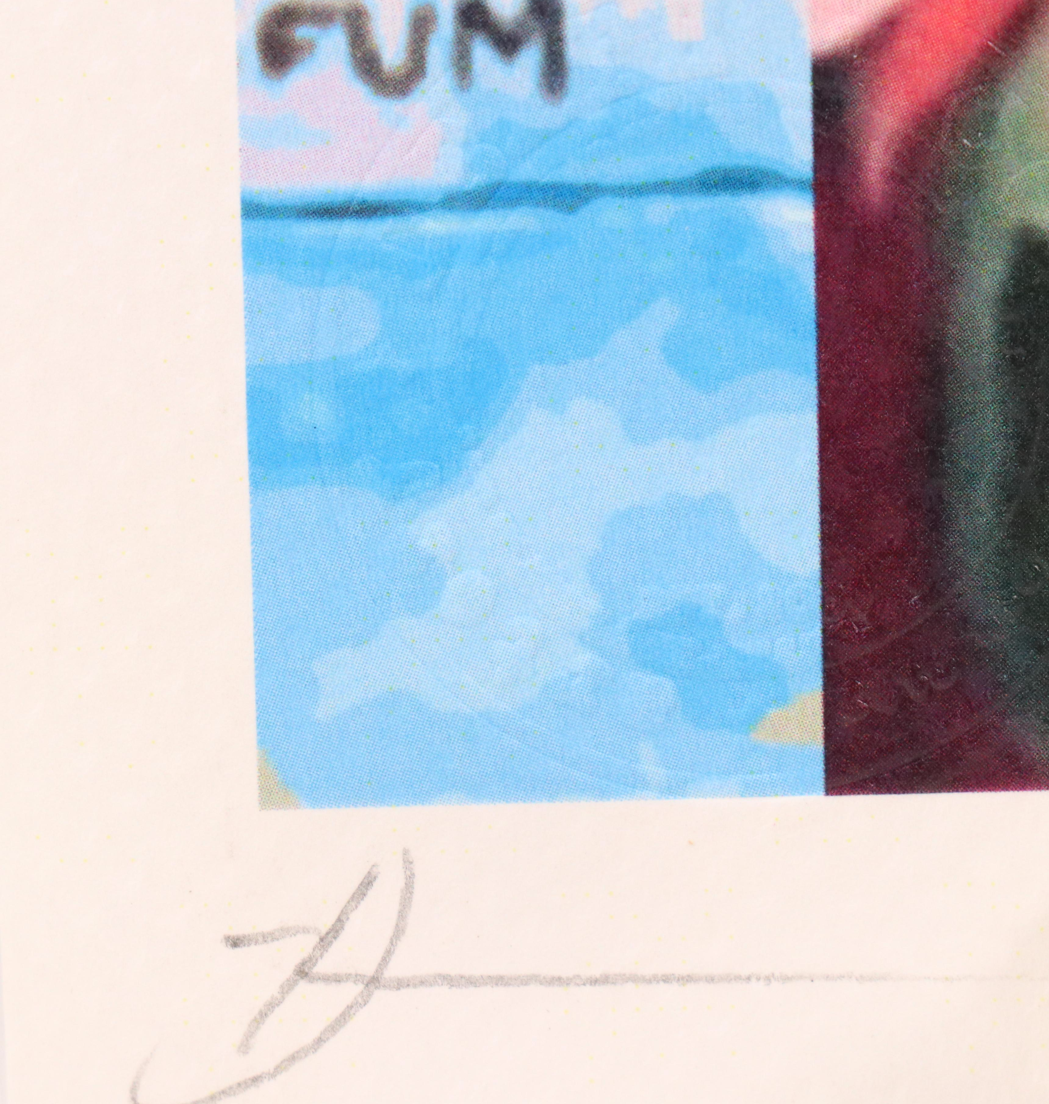 Death NYC Pop Art Graphic Print Homage to Louis Vuitton x Chanel x Leopard, 2024