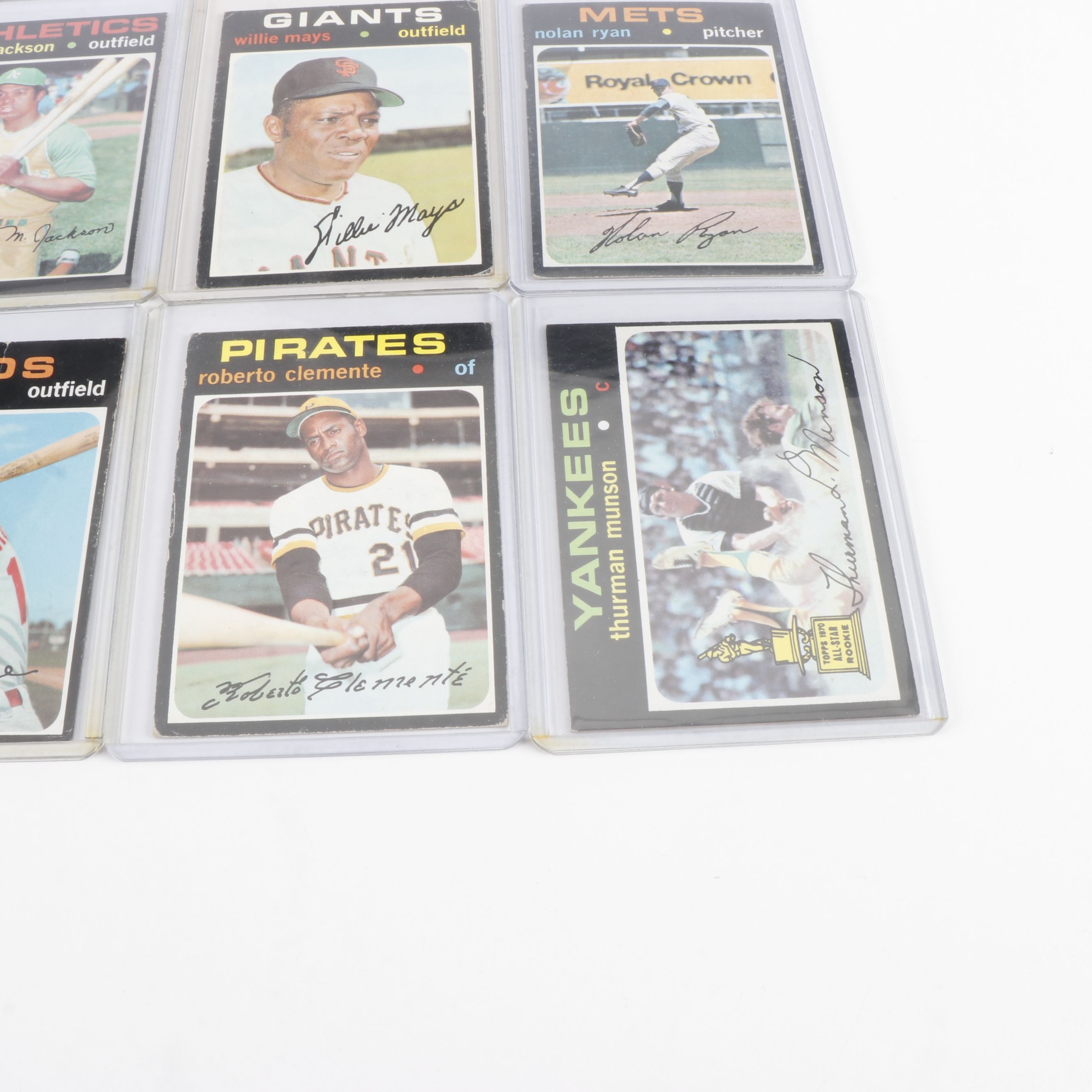 1971 Topps Complete Baseball Card Set with PSA Graded 8 NM-MT Cards