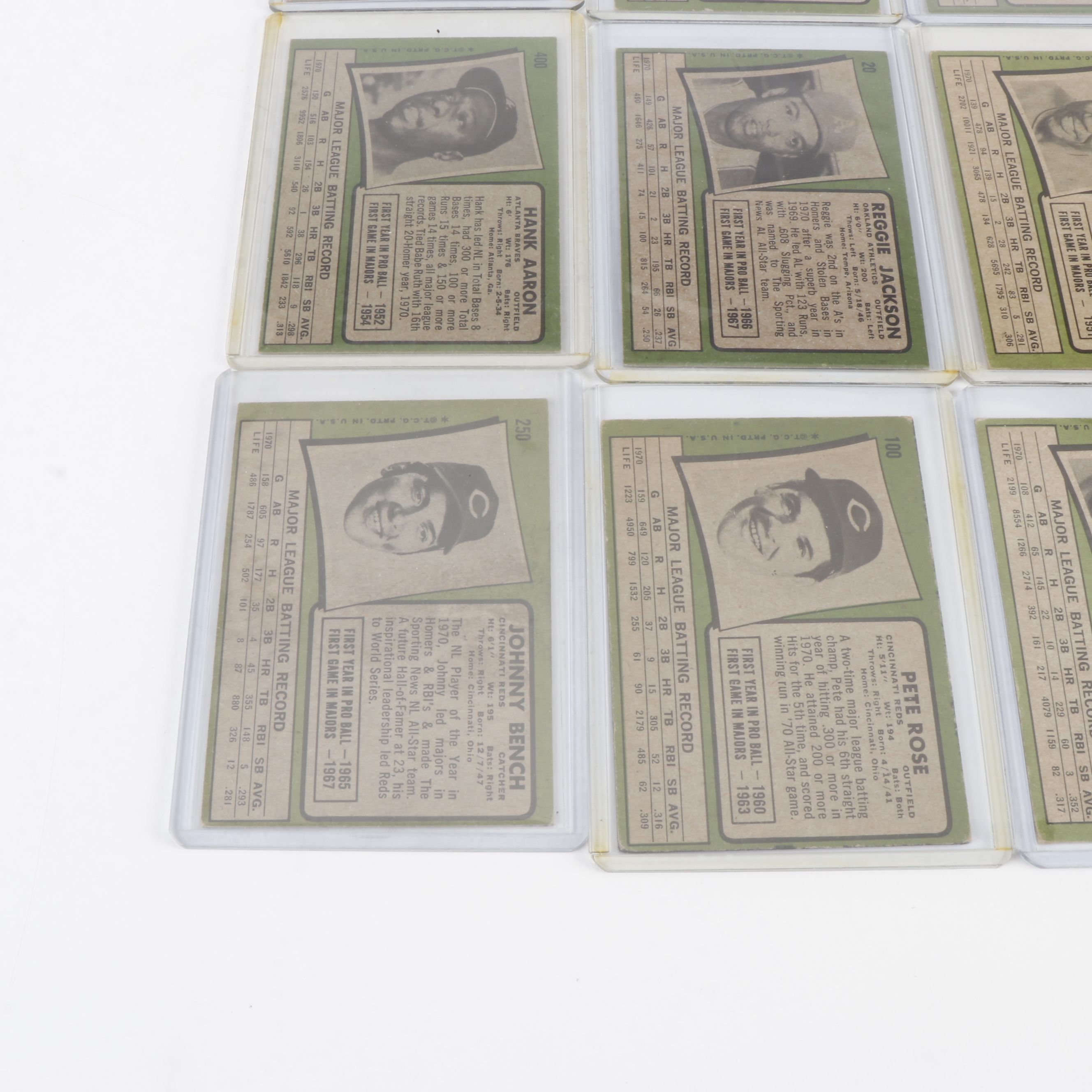 1971 Topps Complete Baseball Card Set with PSA Graded 8 NM-MT Cards