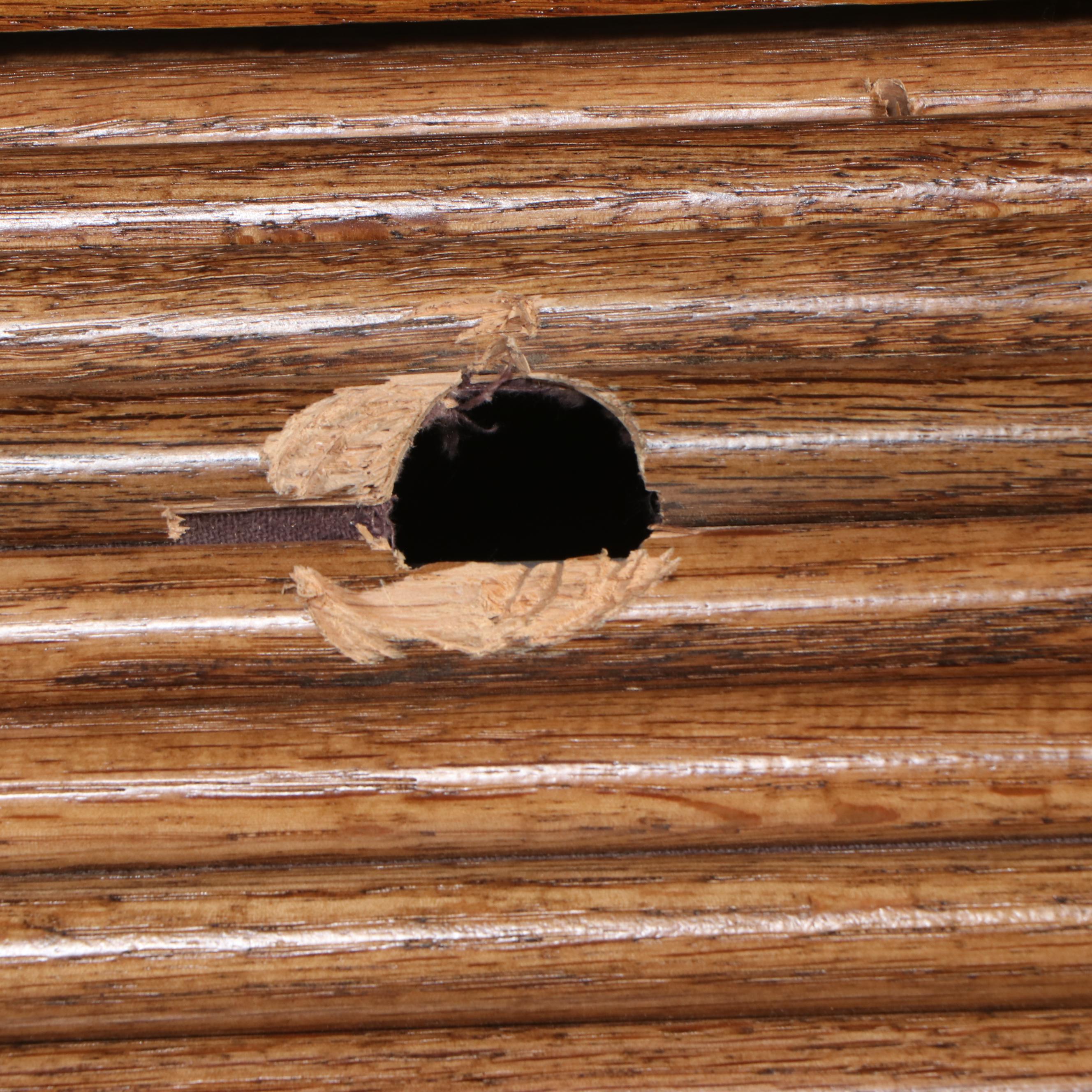 Oak Roll-Top Desk, Late 20th Century