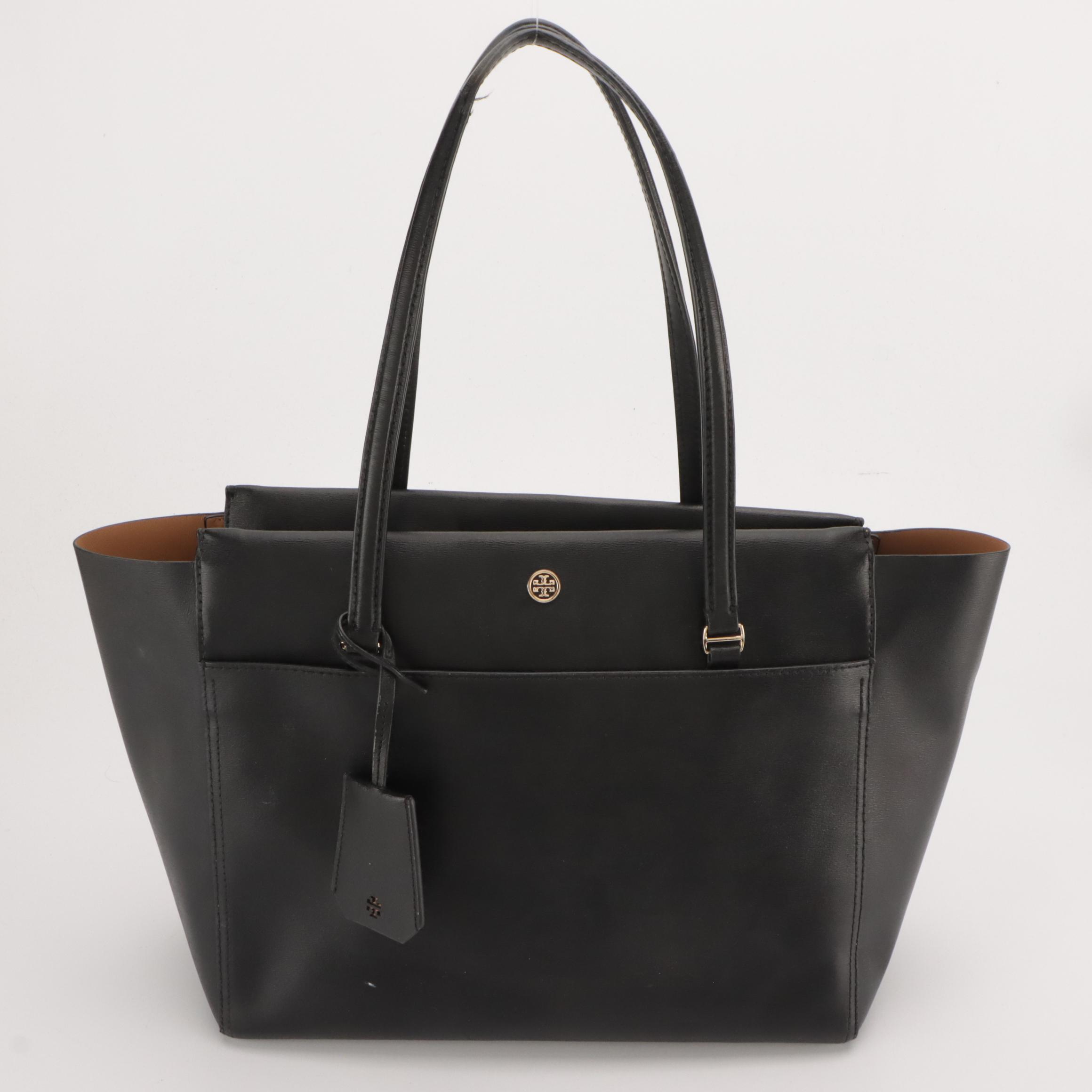 Tory Burch Parker Shoulder Bag and Michael Kors Crossbody Tote in Leather