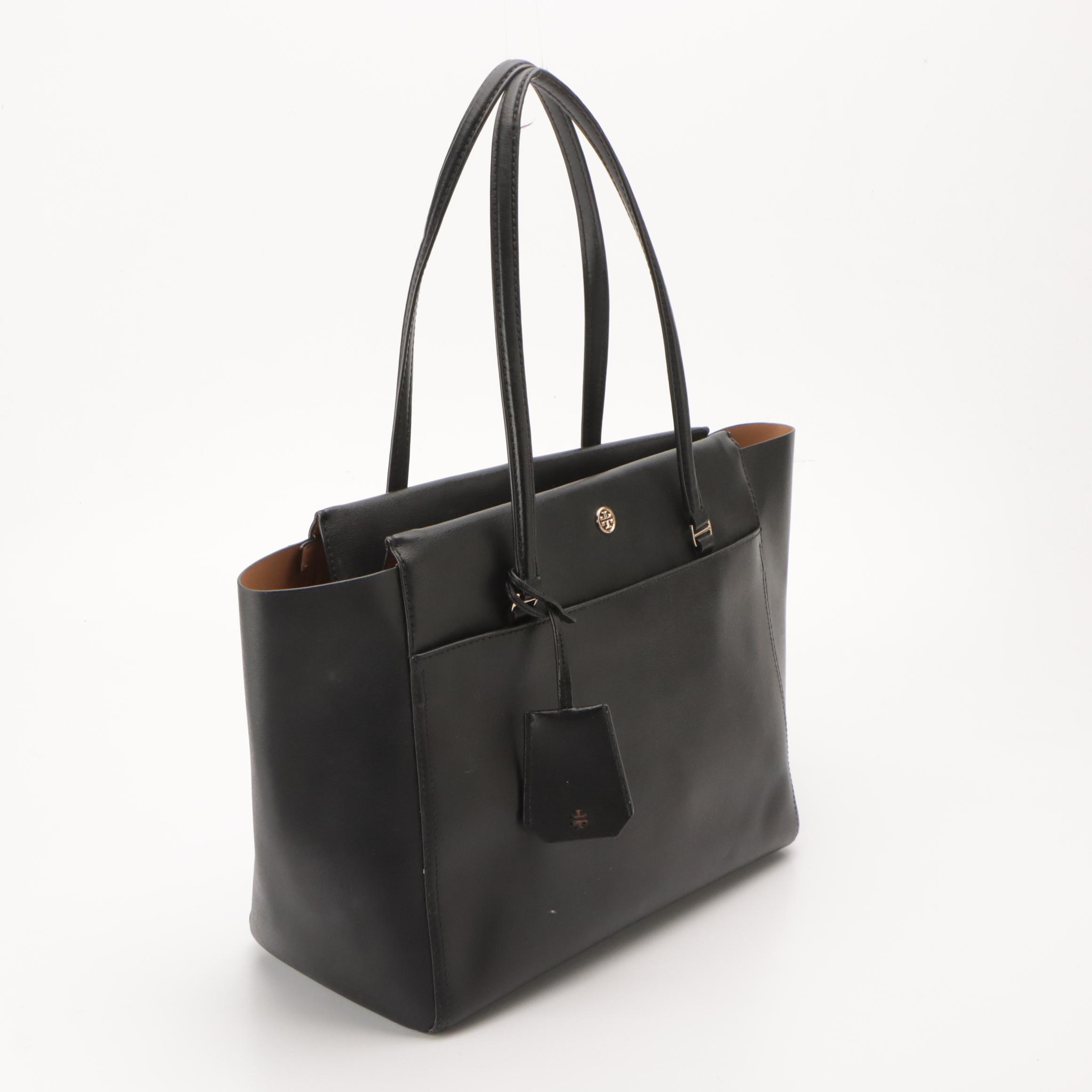 Tory Burch Parker Shoulder Bag and Michael Kors Crossbody Tote in Leather