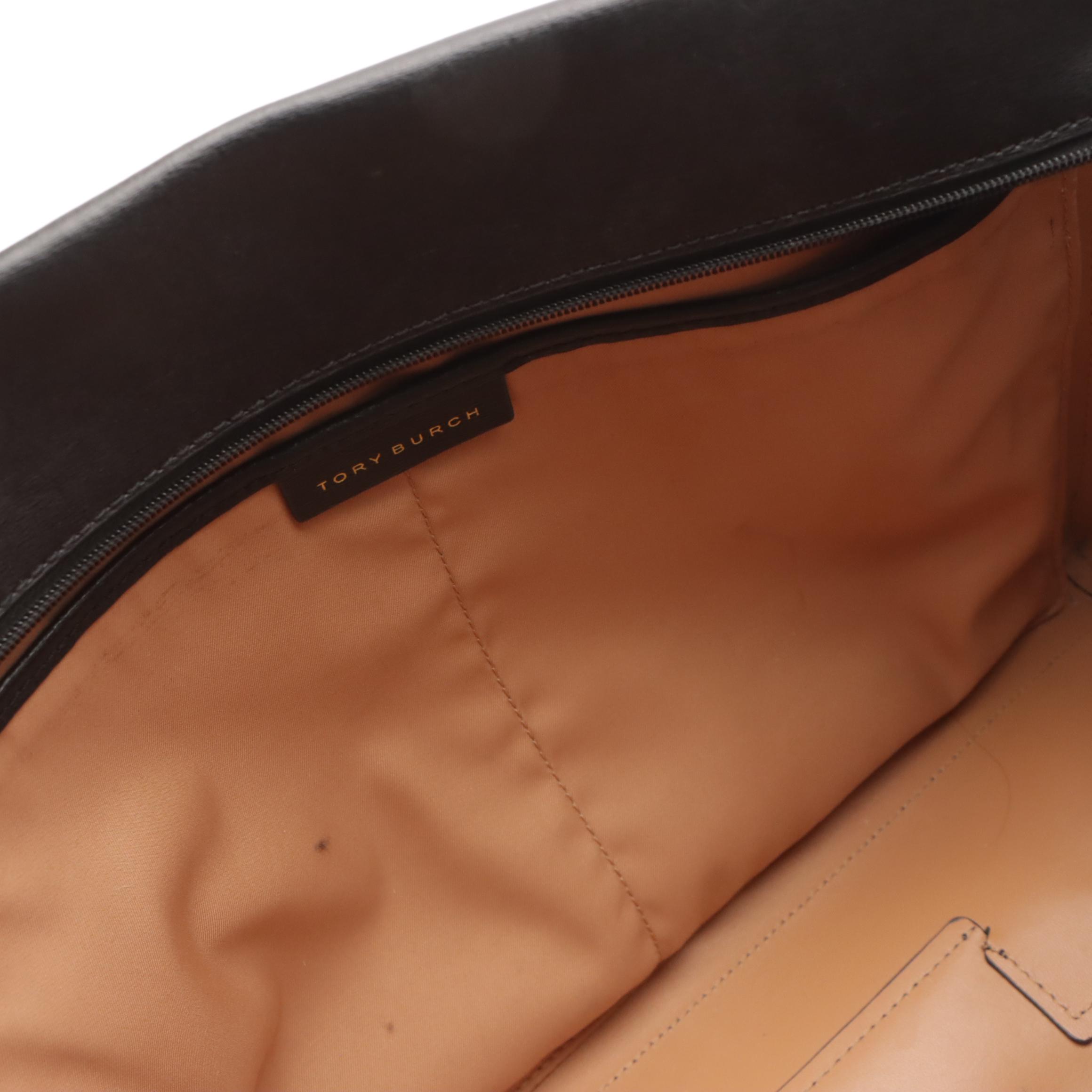 Tory Burch Parker Shoulder Bag and Michael Kors Crossbody Tote in Leather