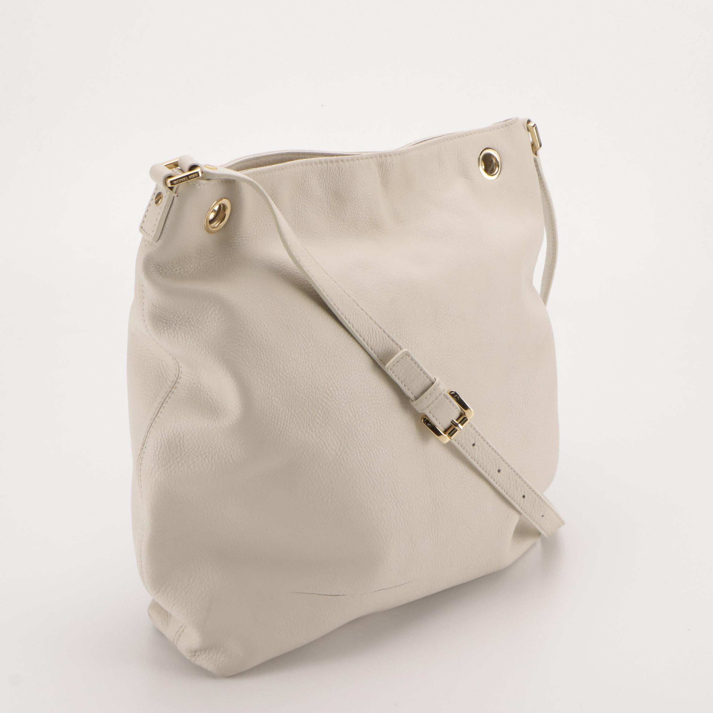 Tory Burch Parker Shoulder Bag and Michael Kors Crossbody Tote in Leather