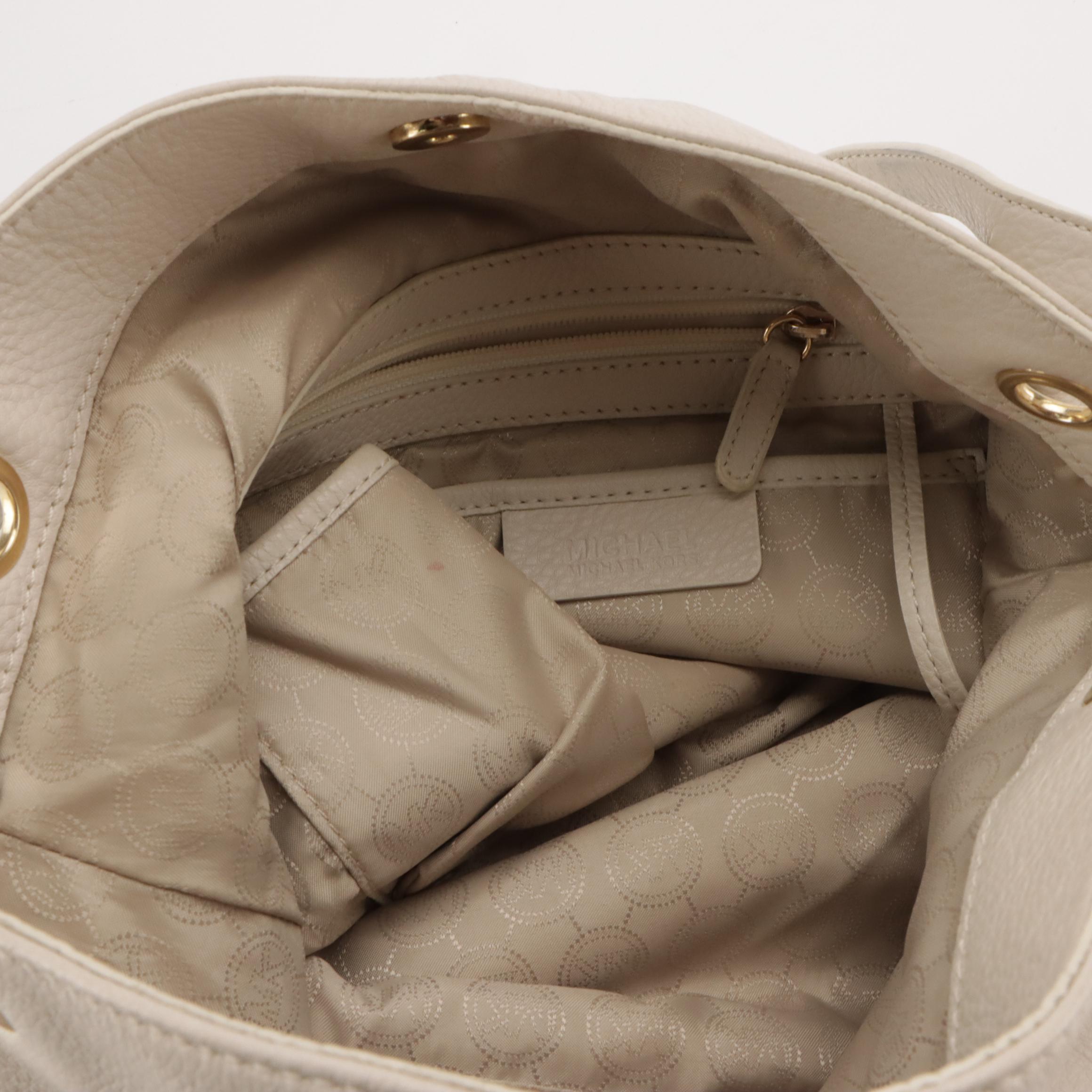 Tory Burch Parker Shoulder Bag and Michael Kors Crossbody Tote in Leather