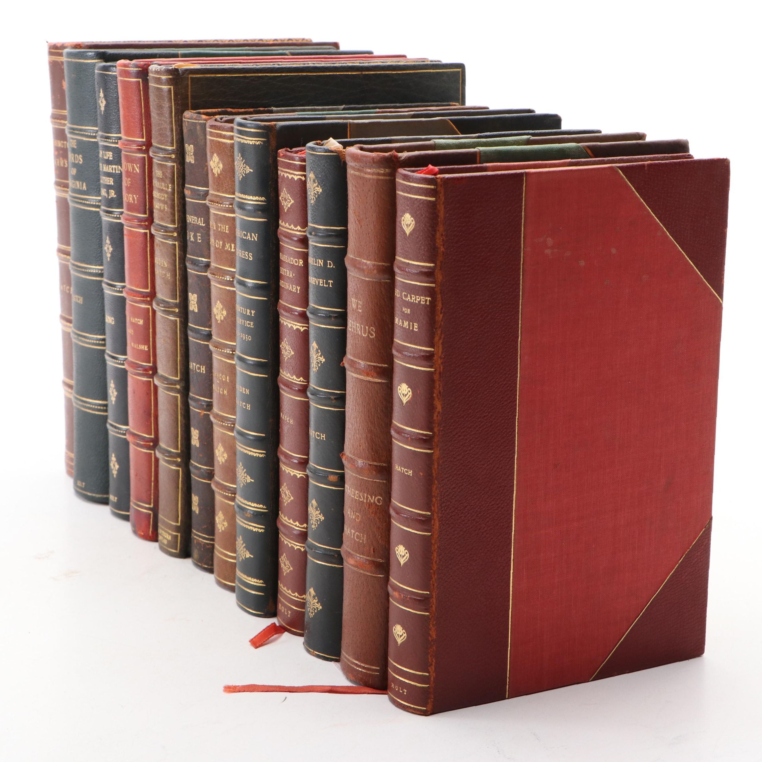 First Edition "The Byrds of Virginia" by Alden Hatch and More Books