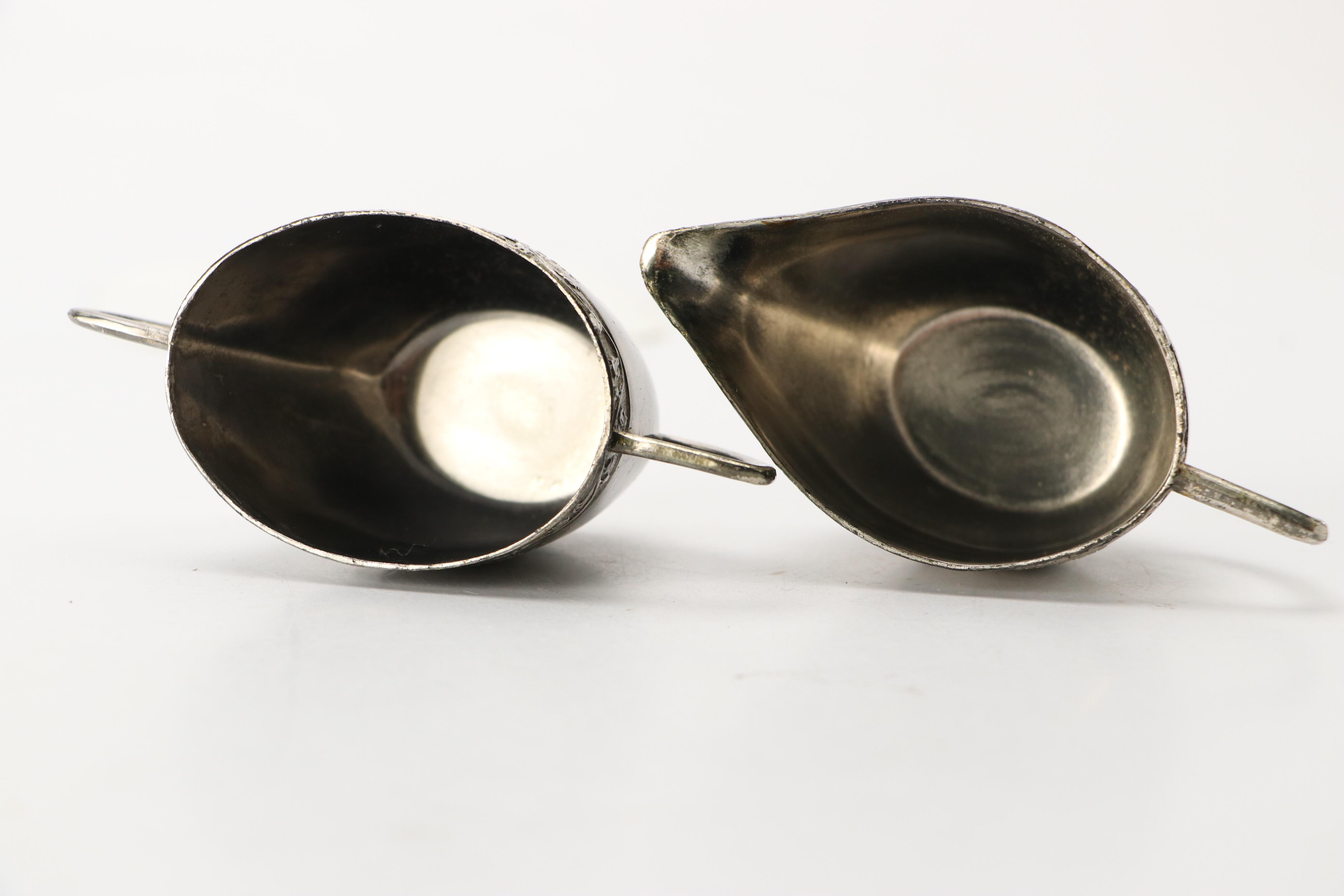 1933 Chicago World's Fair Sugar and Creamer Set with Other Tableware