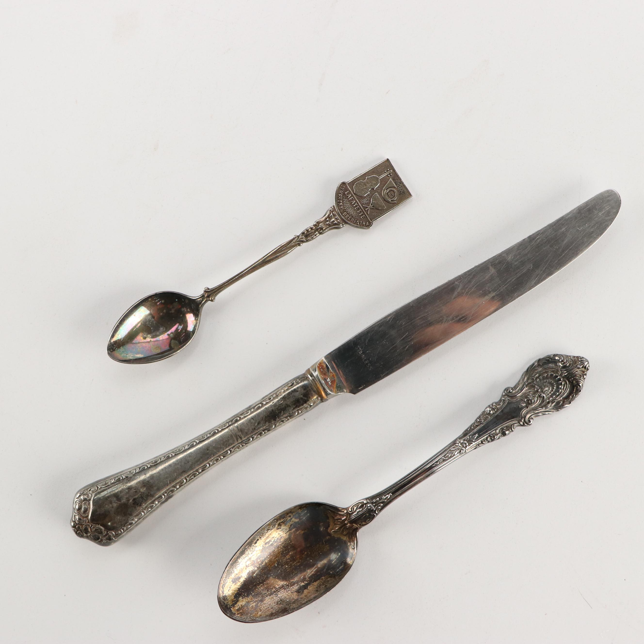 1933 Chicago World's Fair Sugar and Creamer Set with Other Tableware