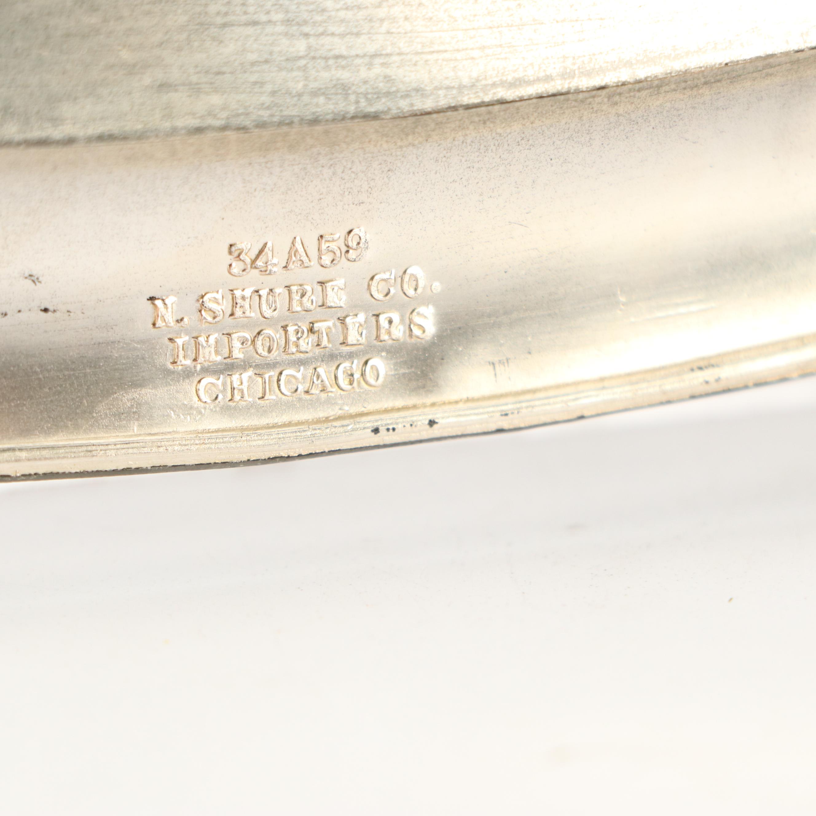 1933 Chicago World's Fair Sugar and Creamer Set with Other Tableware