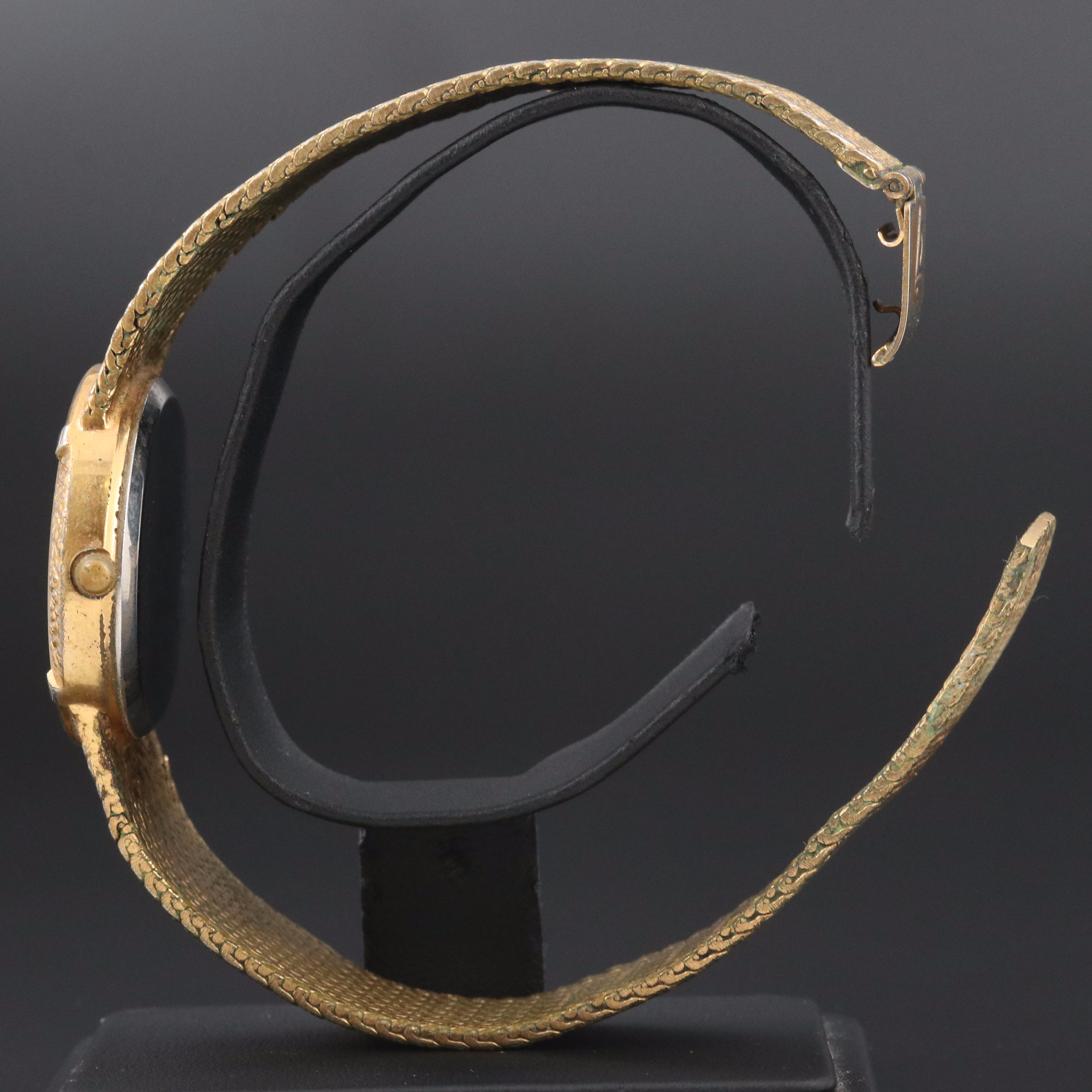 Reliance by Croton Gold-Tone Quartz Watch