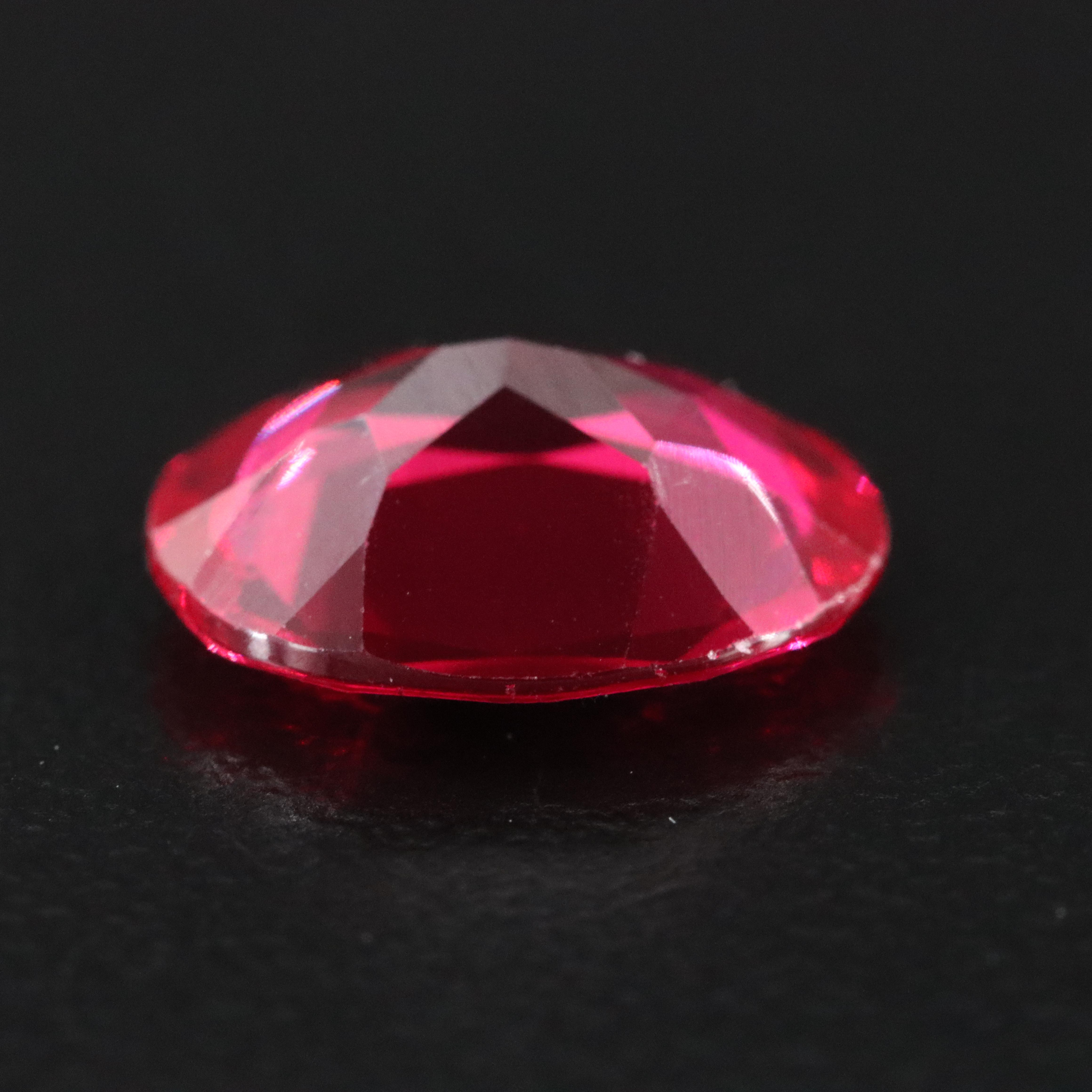 Loose 4.89 CT Lab Grown Ruby