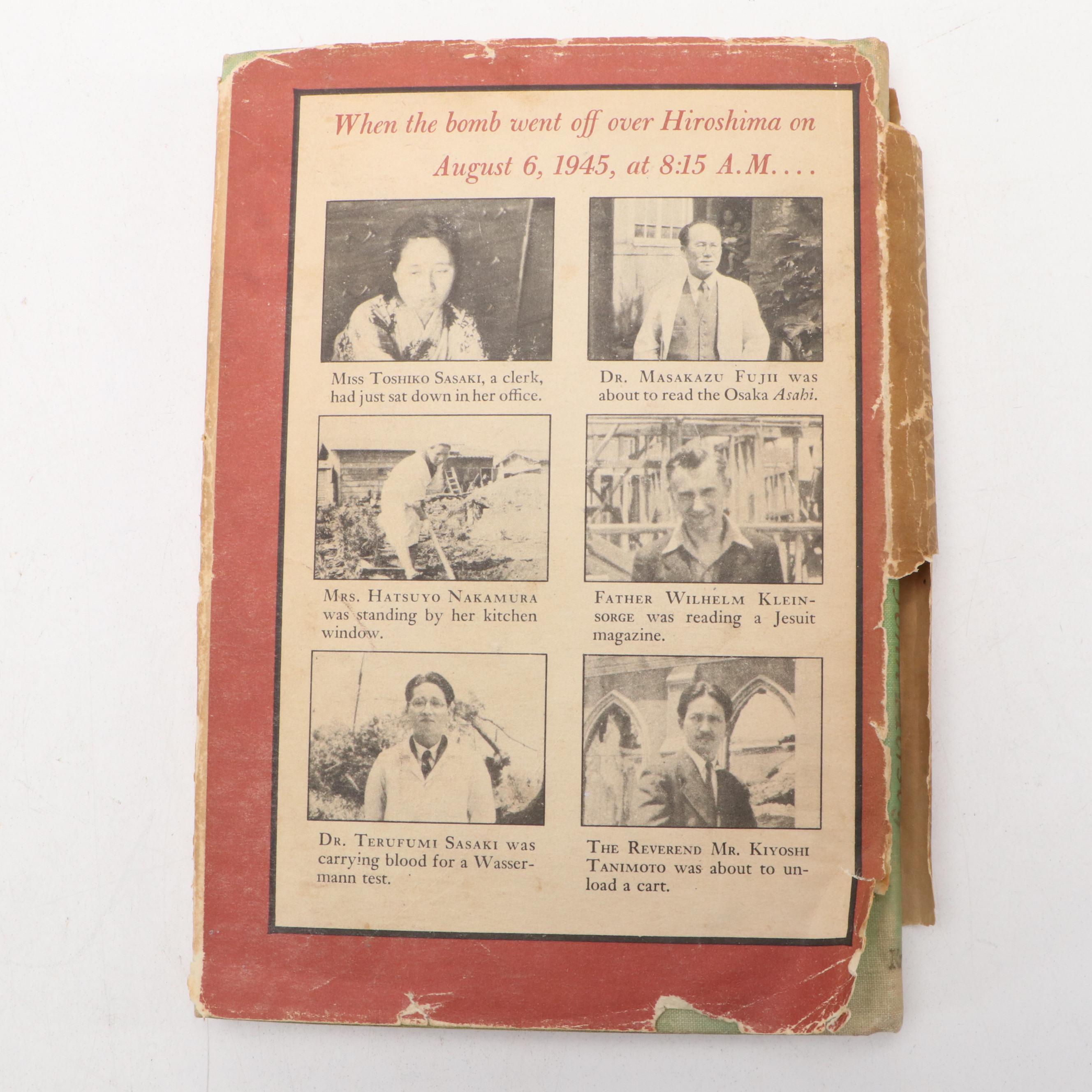 First Edition "Hiroshima" by John Hersey, 1946