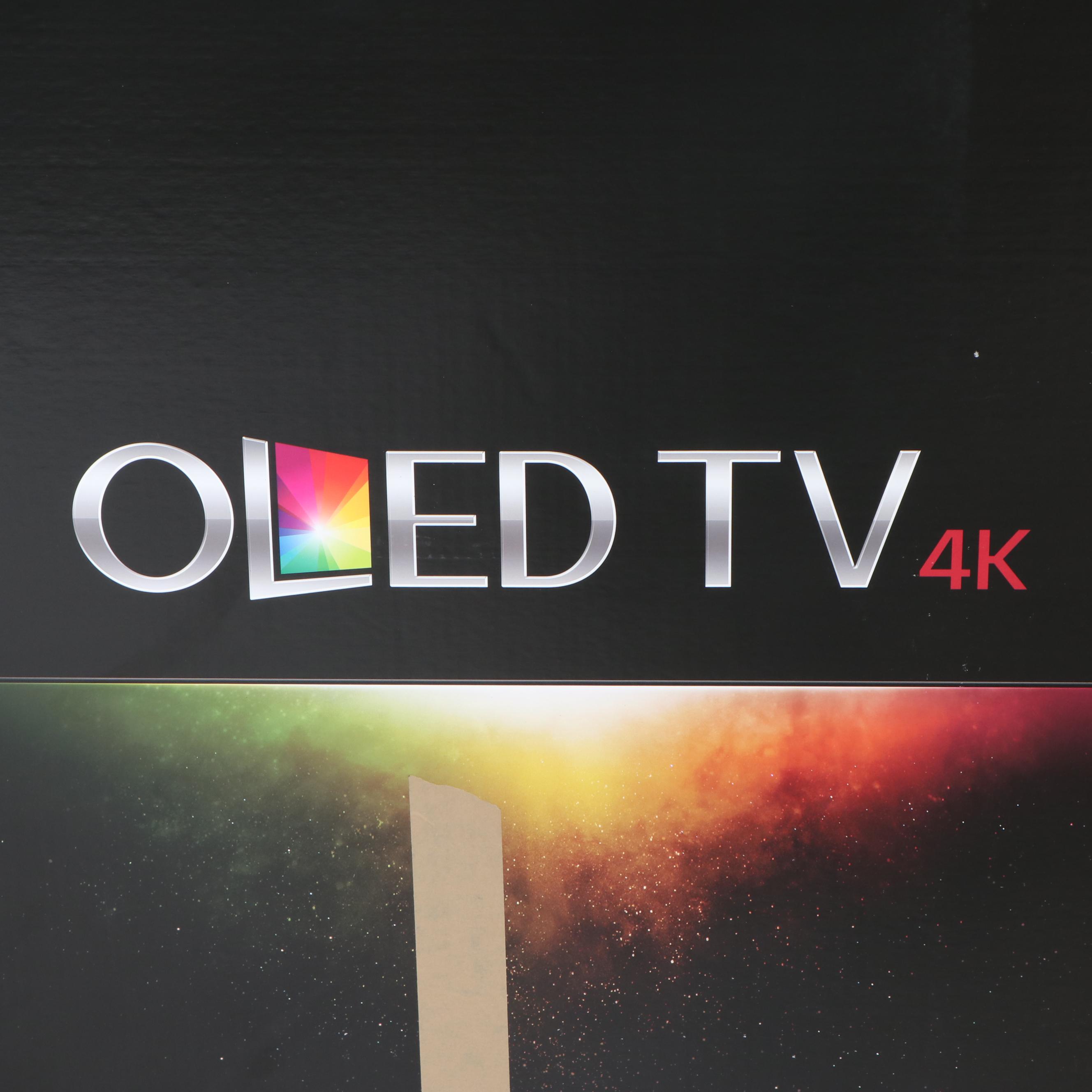 LG OLED 4K 55" TV with Remote