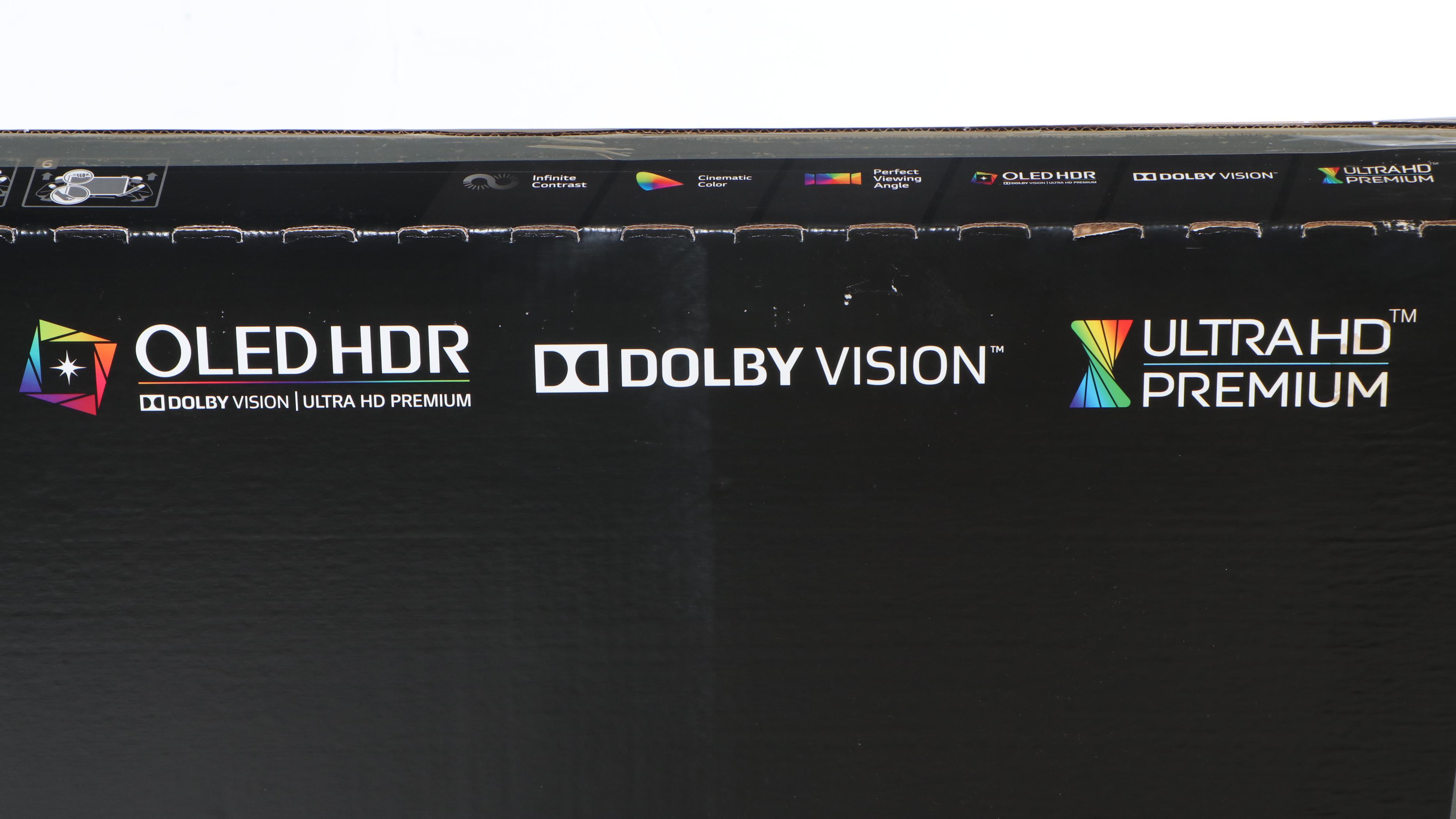 LG OLED 4K 55" TV with Remote