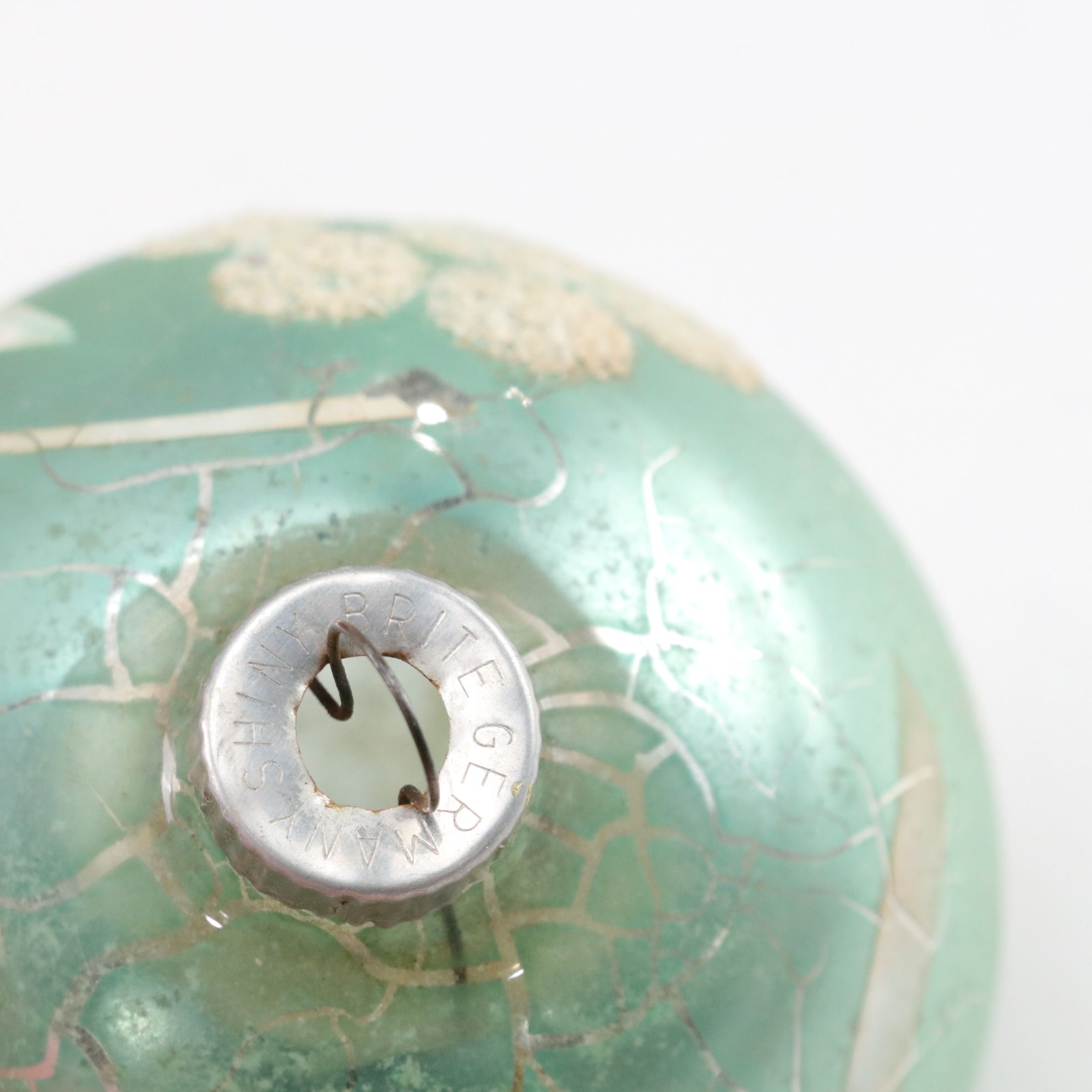 West German and Shiny Brite Hand-Blown Glass Ornaments, Mid-Late 20th C.