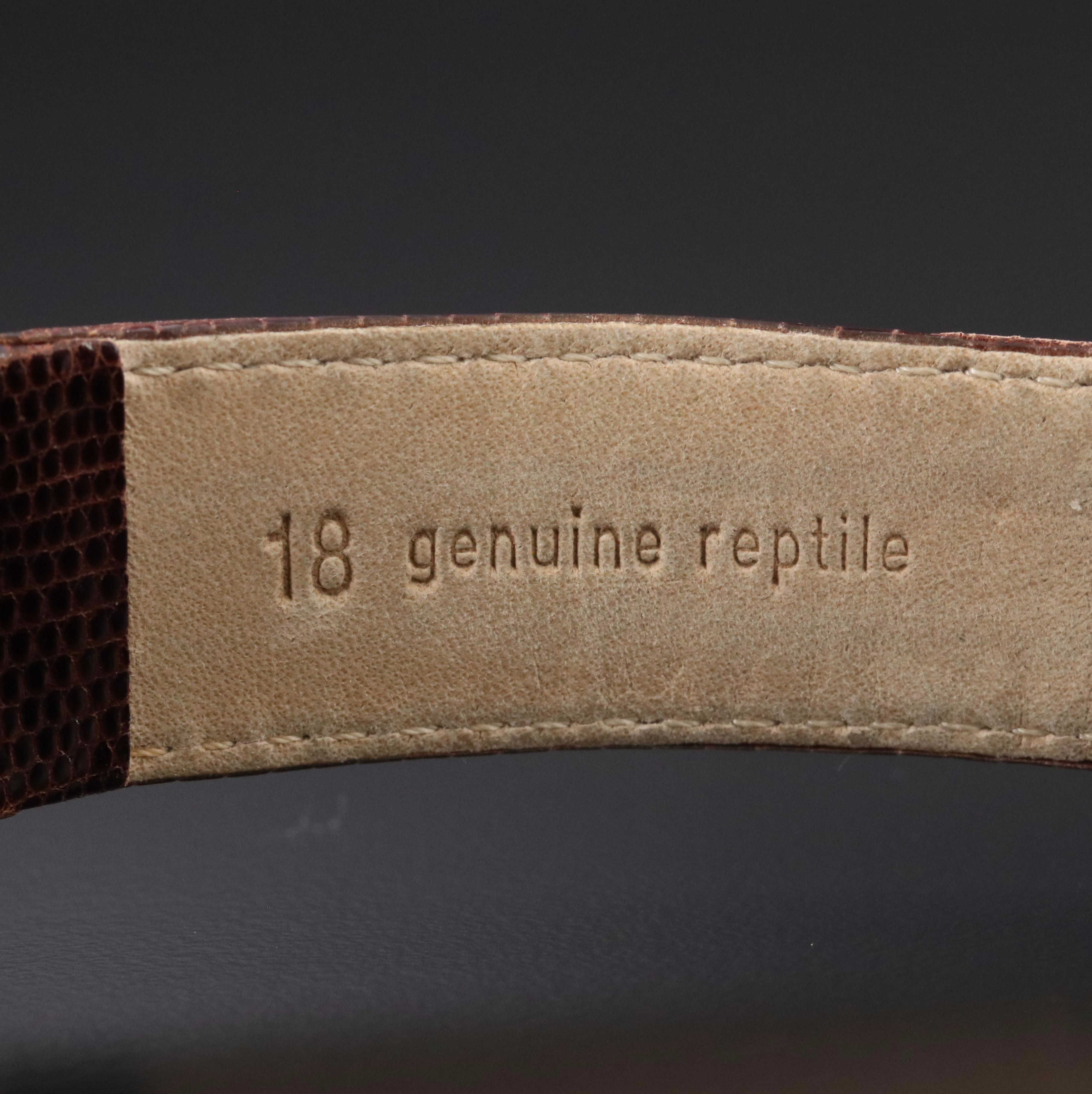 Tiffany & Co Cordis 18K Gold 27x38mm Quartz Watch