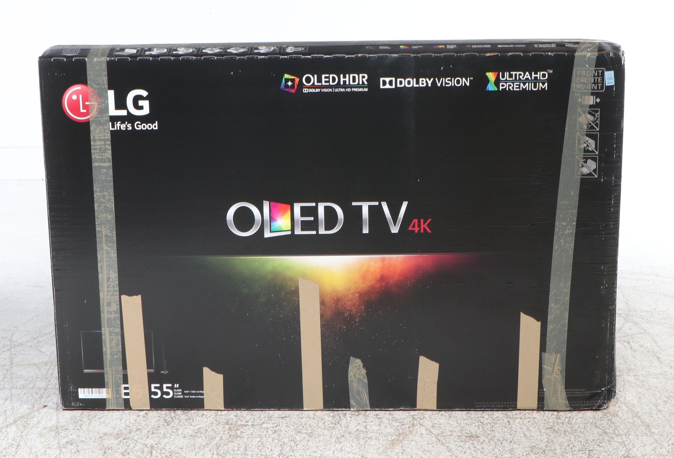 LG OLED 4K 55" TV with Remote