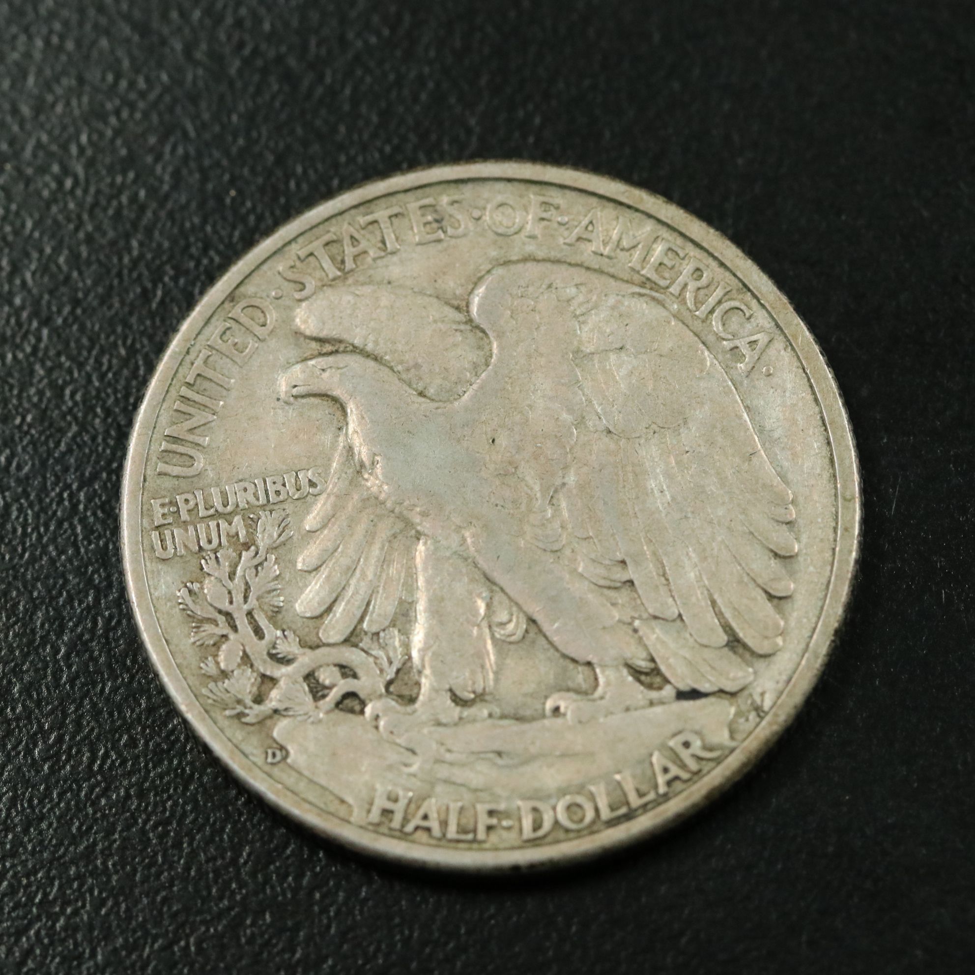 Key Date 1938-D Walking Liberty Silver Half Dollar