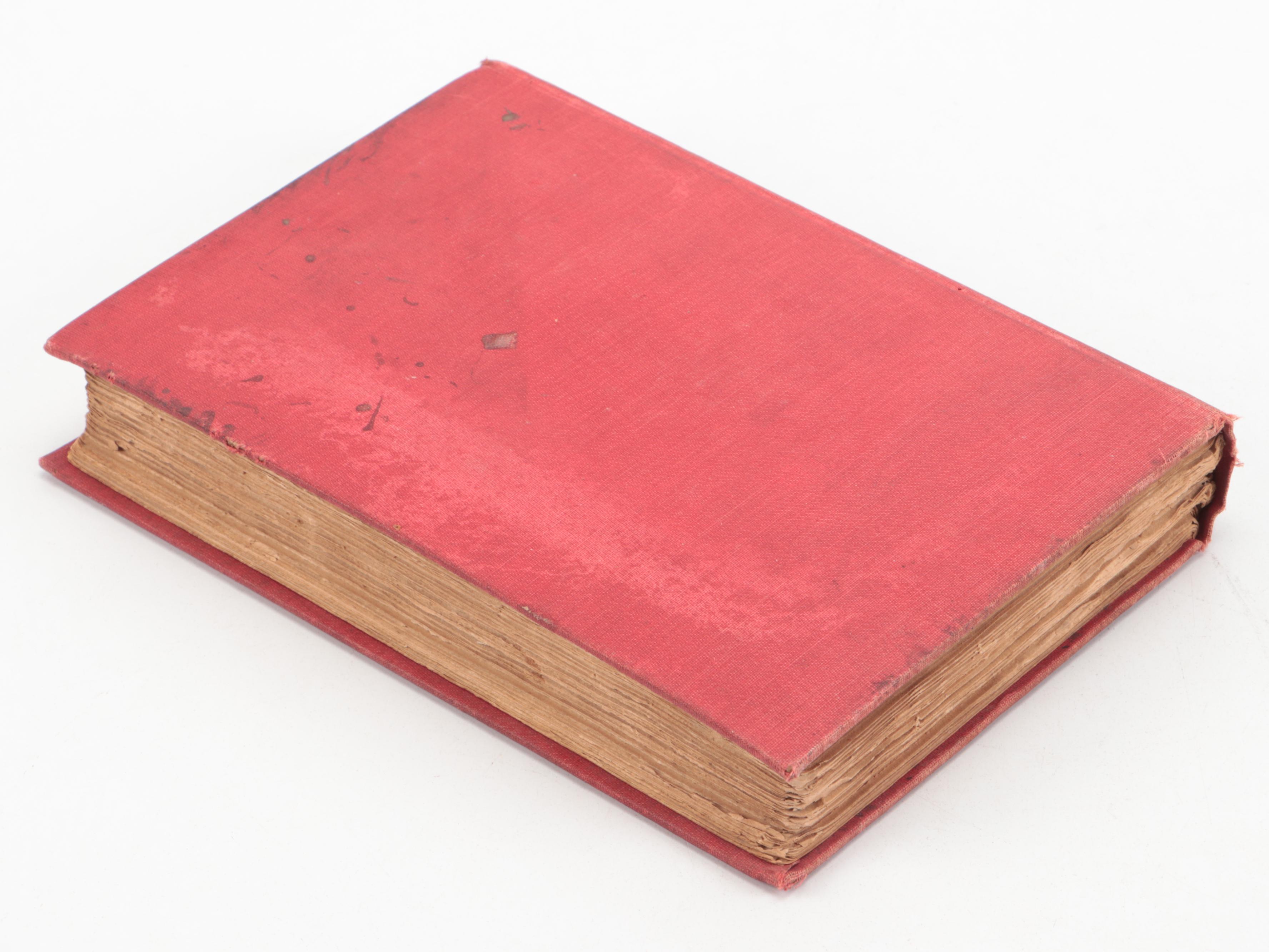 First Edition "The Reign of Law" by James Lane Allen, 1900