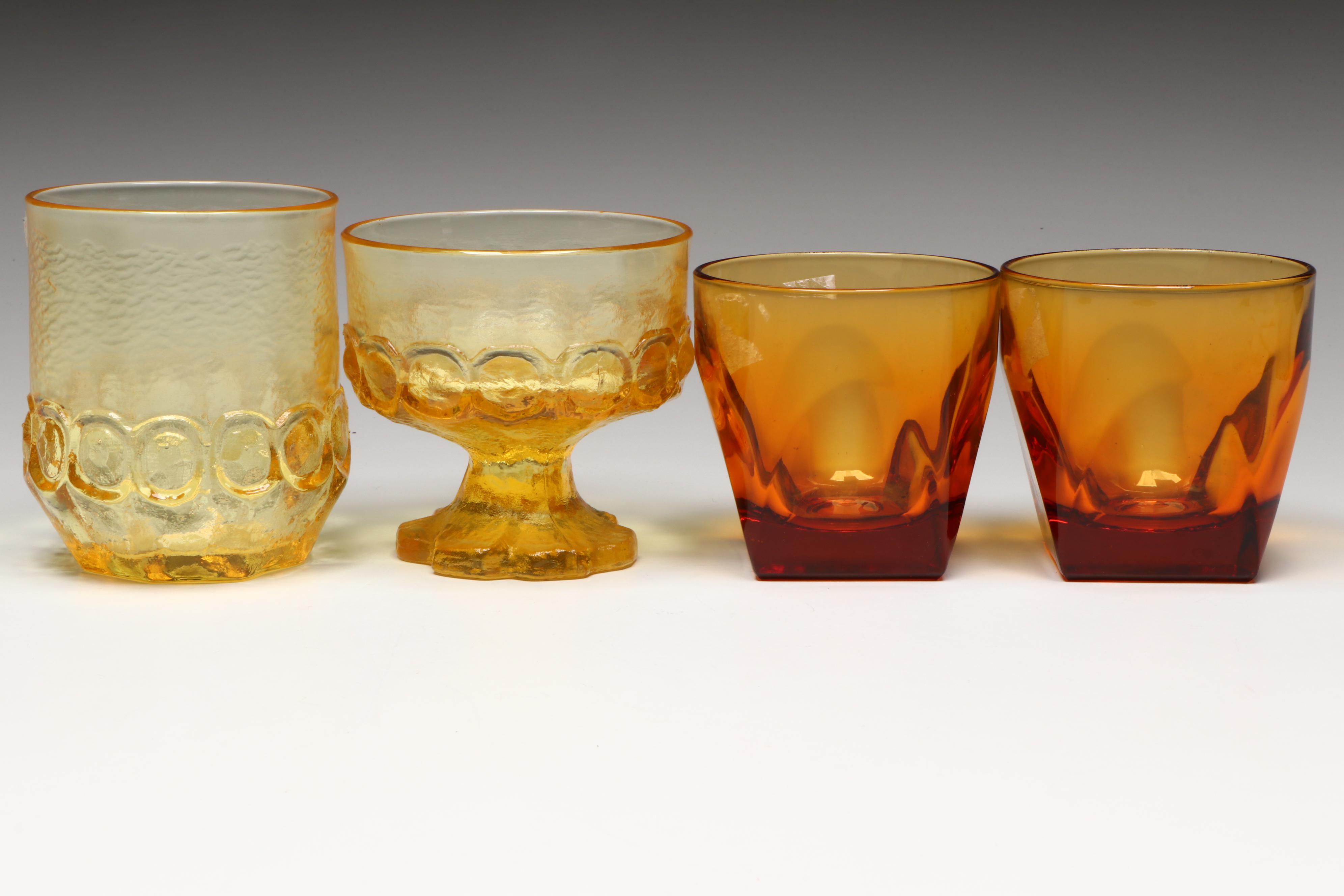 Italian World Globe Plastic Ice Bucket and Other Ceramic Music Box and Glassware