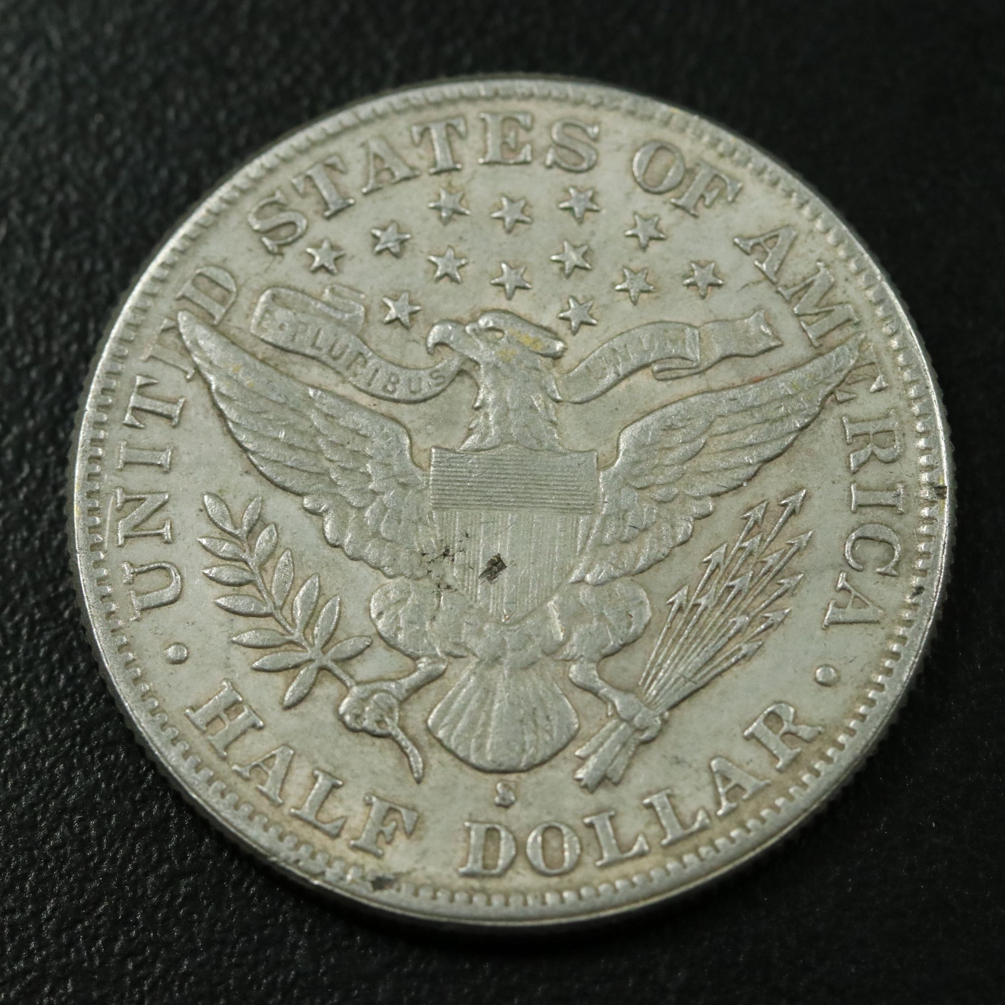 1898-S Barber Silver Half Dollar