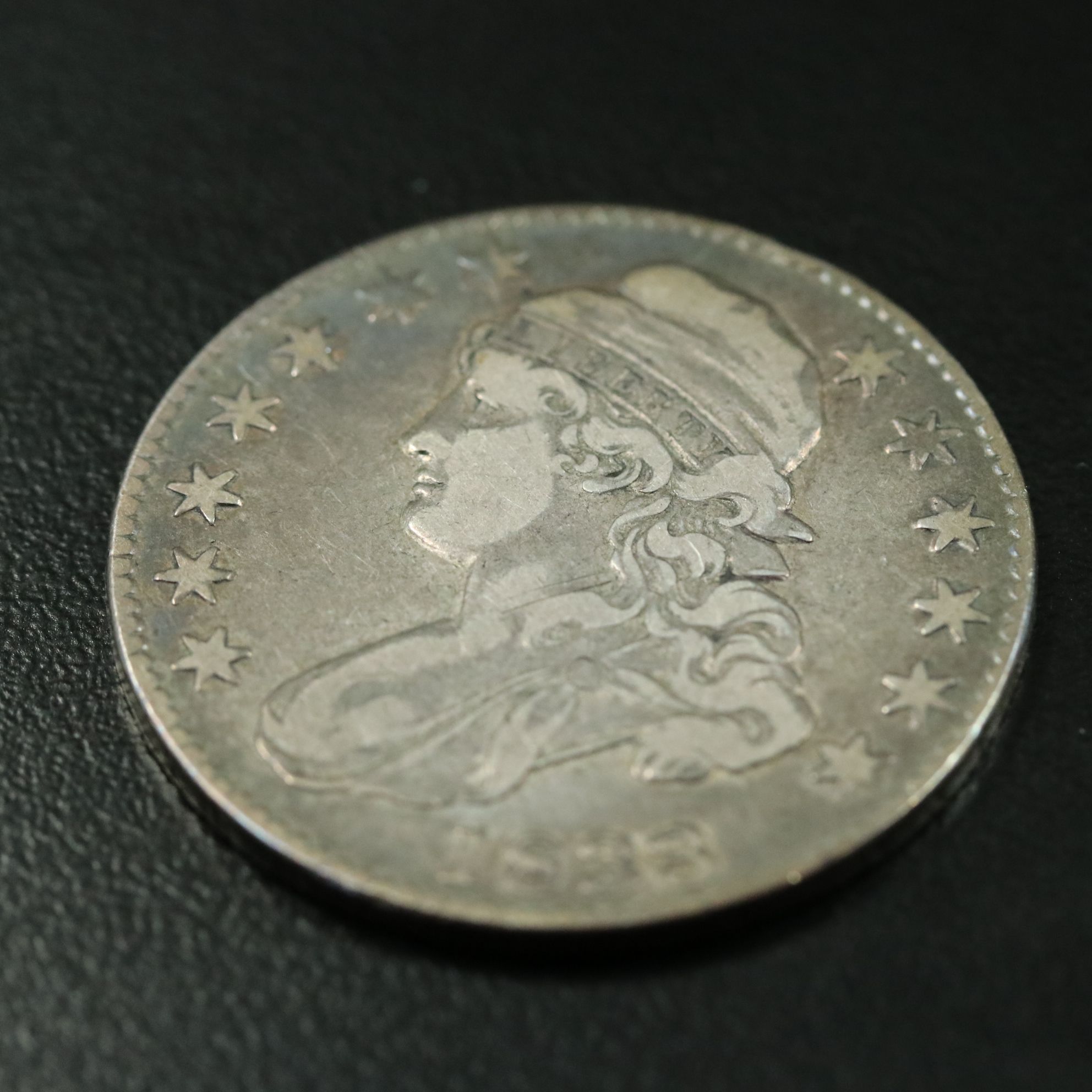 1833 Capped Bust Silver Half Dollar