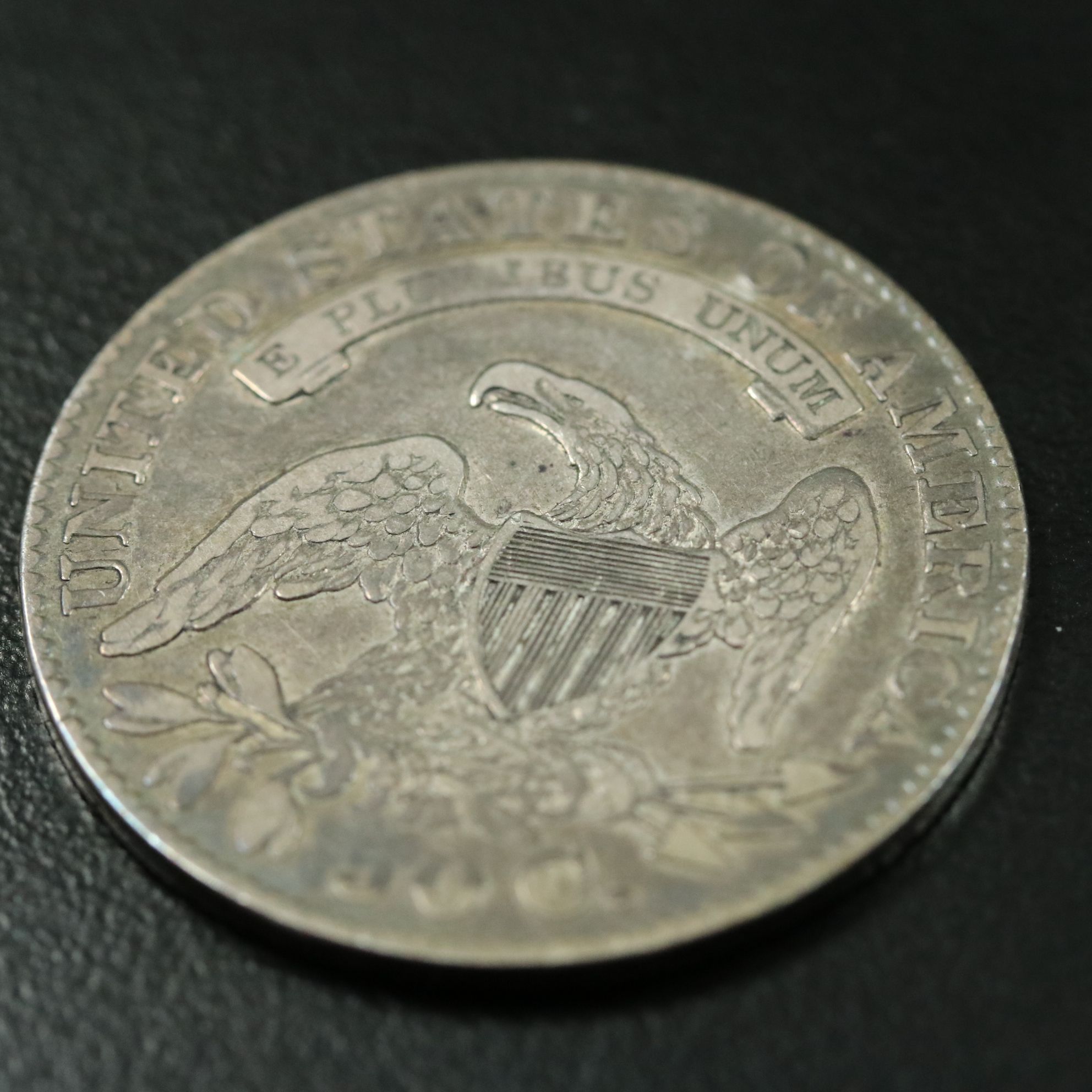 1833 Capped Bust Silver Half Dollar